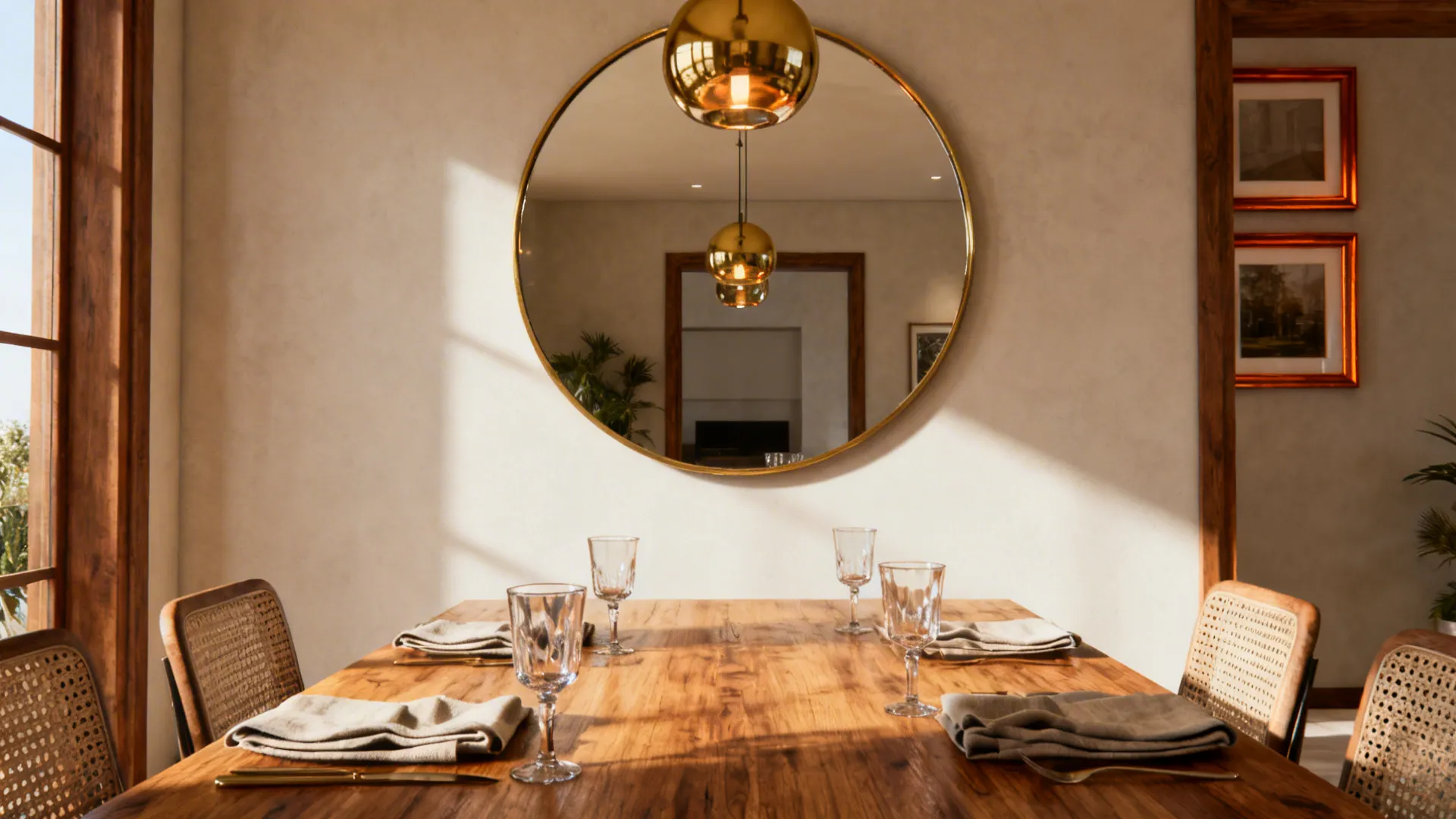 5 Decorative Wall Mirror Ideas for Dining Rooms