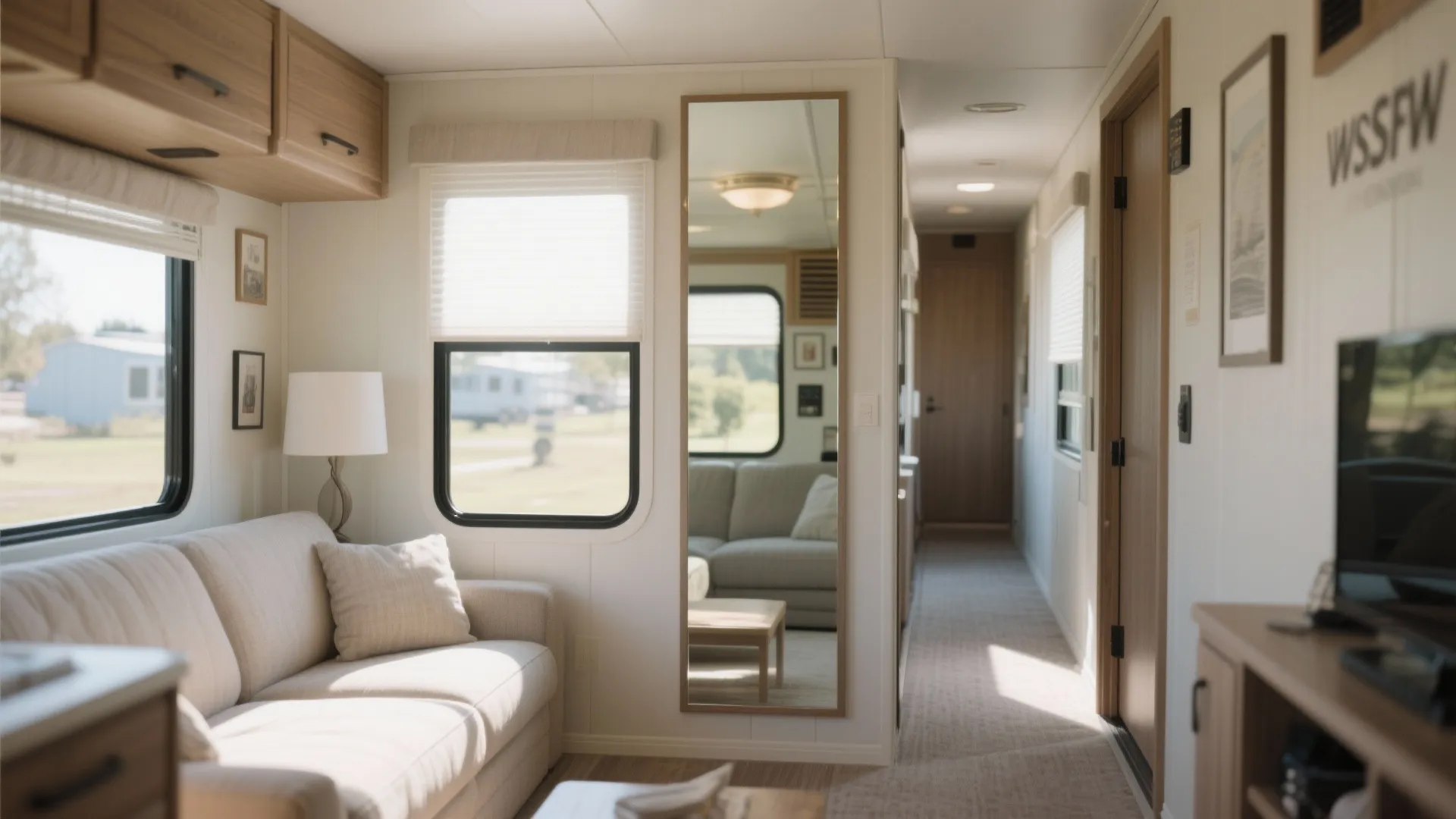 7. Mirrors to Expand Space