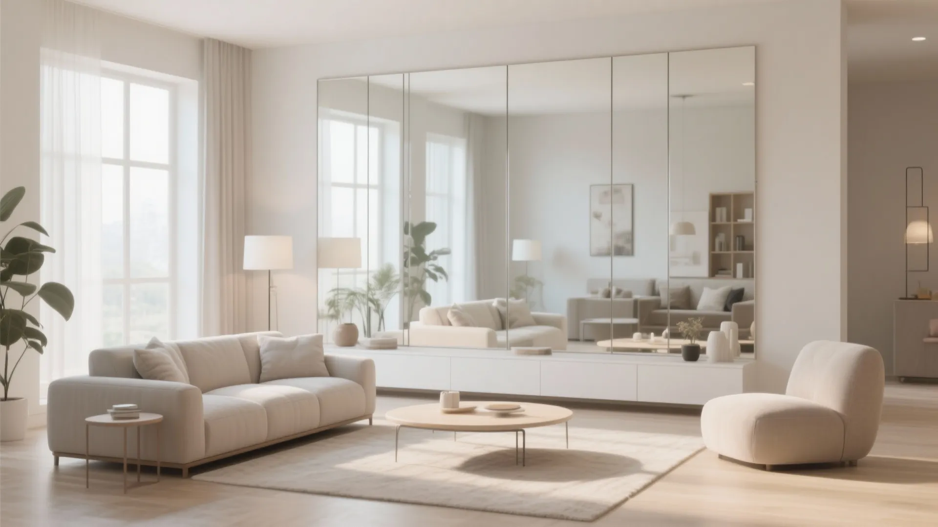 8. Mirrors to Expand Visual Space