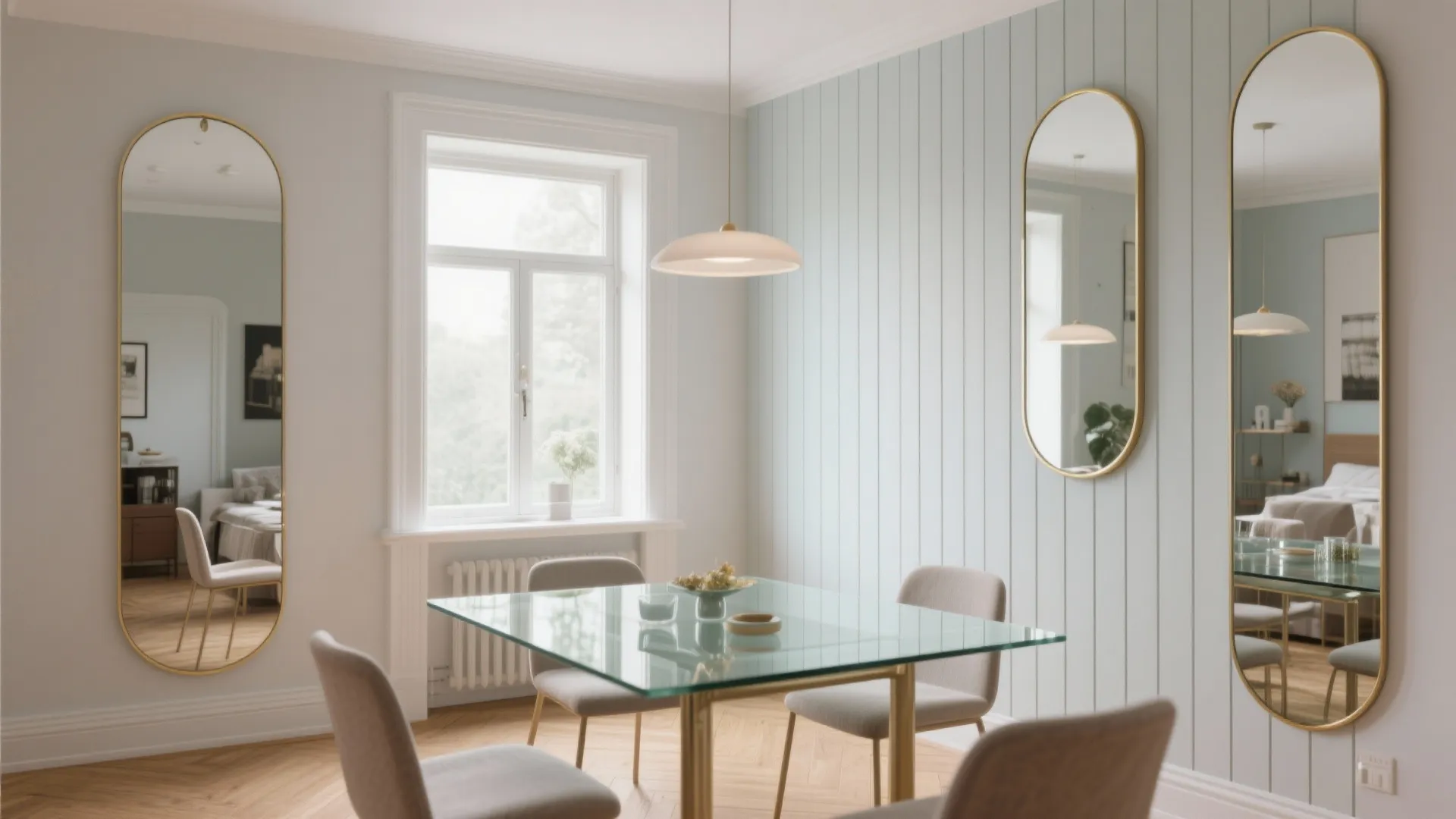 4. Visual Tricks: Mirrors, Glass, and Vertical Lines