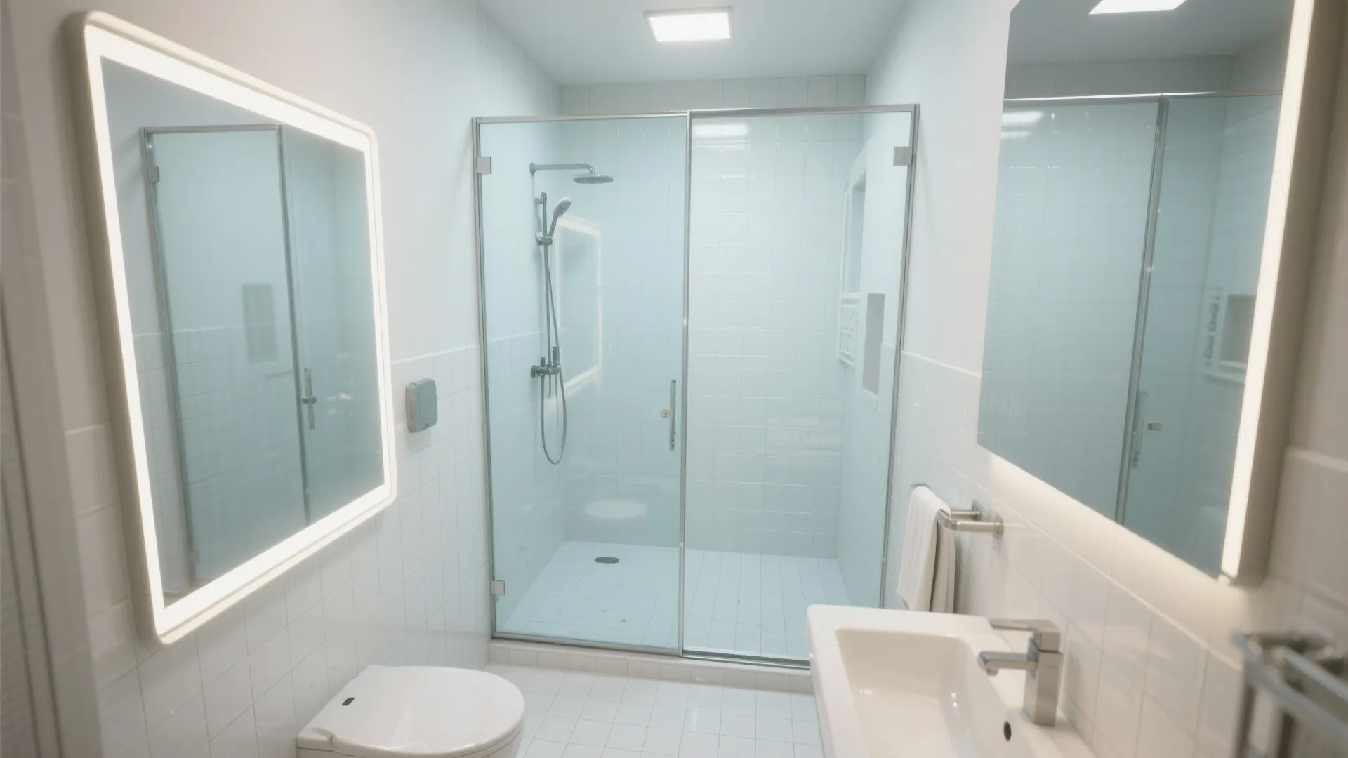 5. Leverage mirrors and glass for depth