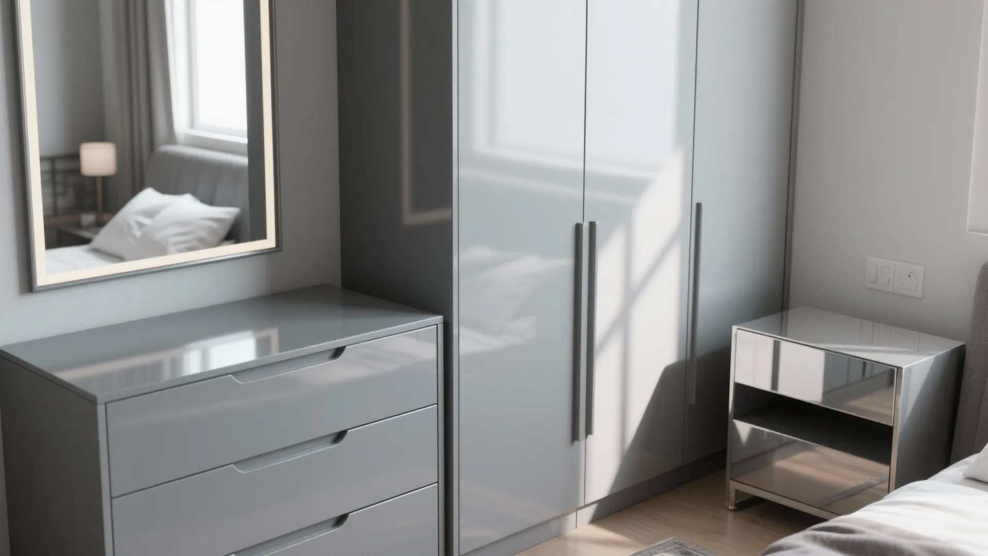 2. Use Mirrored or Glossy Surfaces to Bounce Light