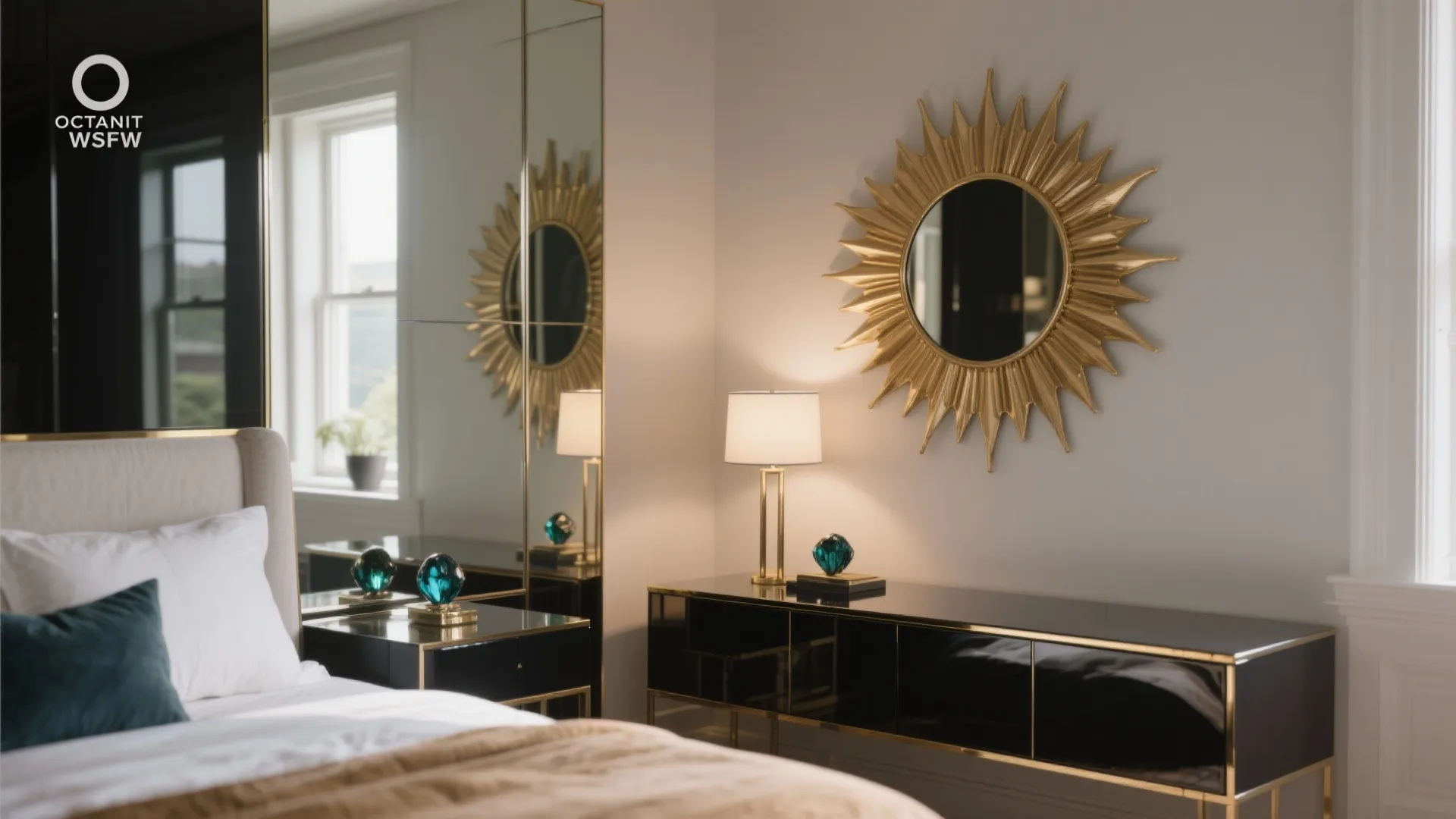 Mirrors, lacquer and reflective surfaces