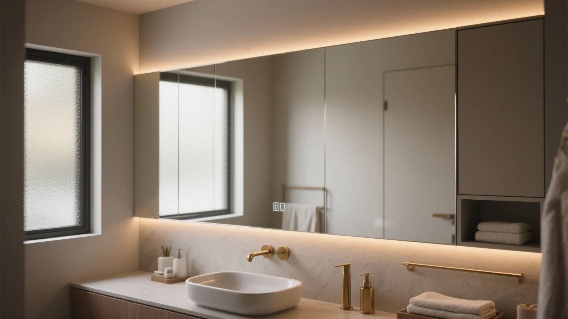 Light and Mirrors to Expand the Room