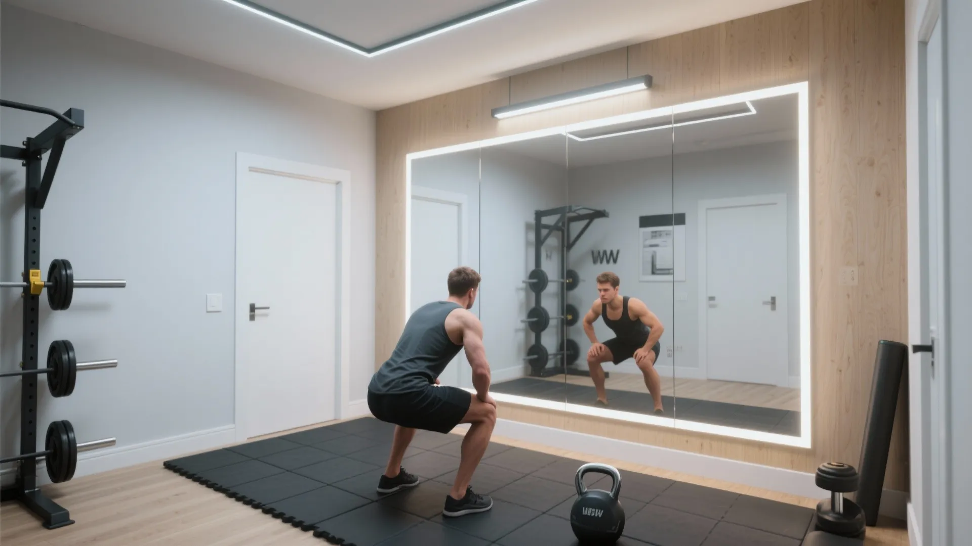 3. Mirrors, lighting, and optical tricks