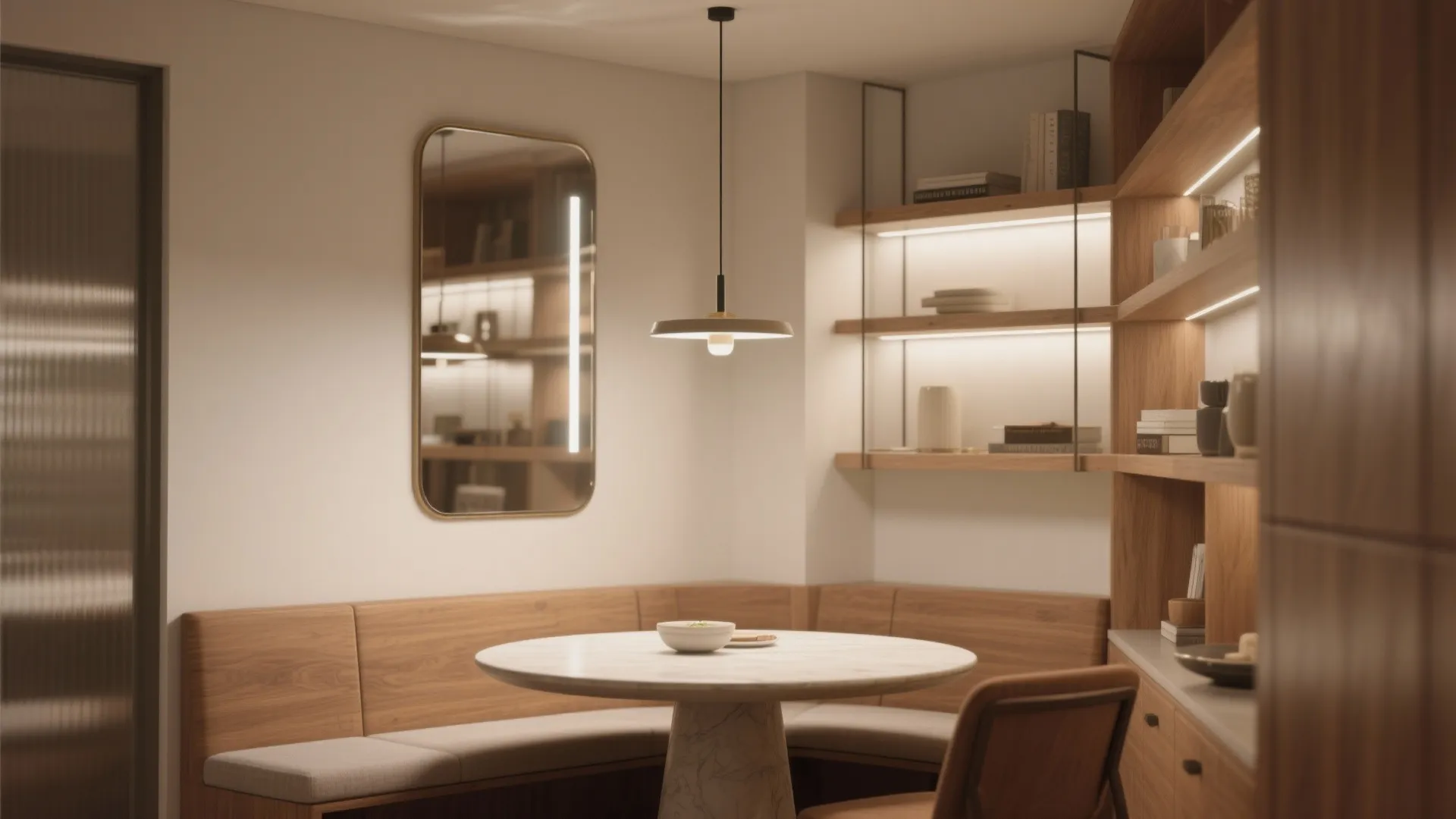 3. Mirrors, lighting, and clever visual tricks