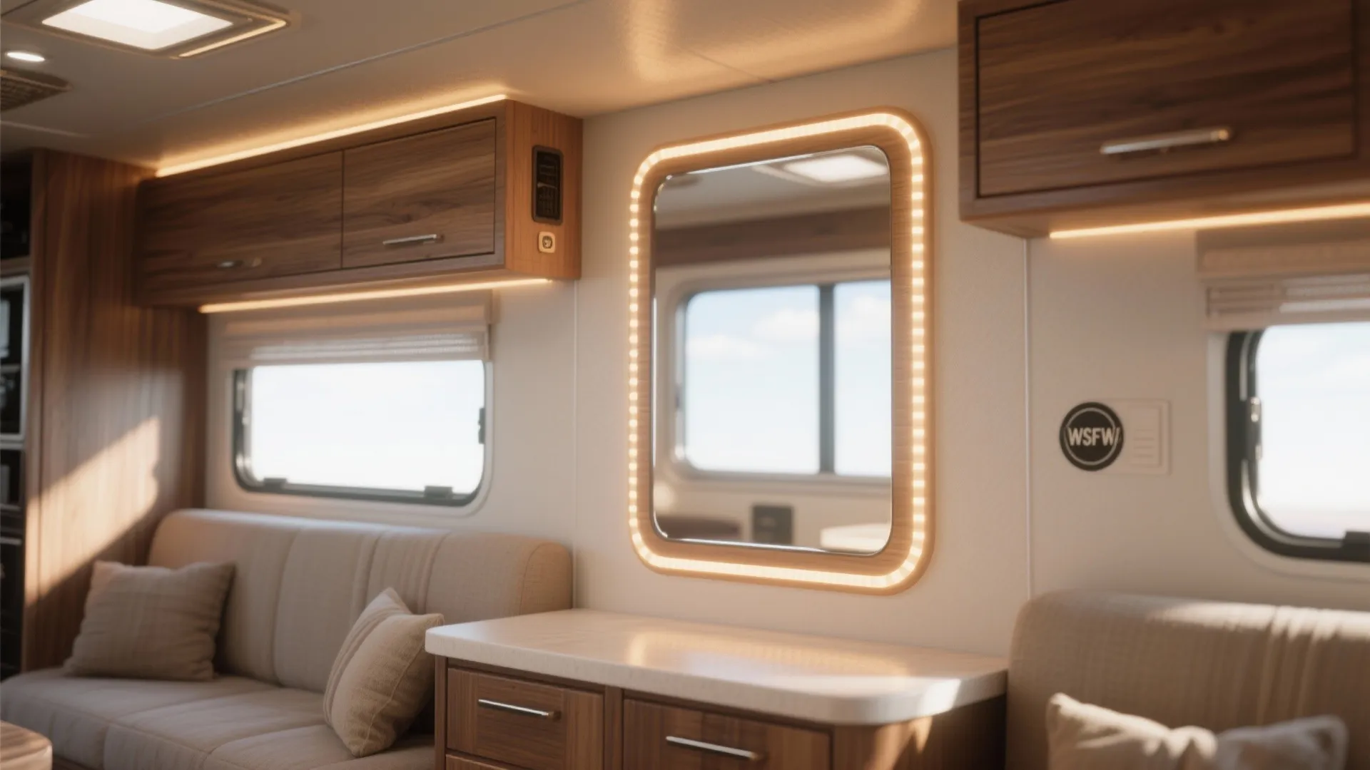 4. Light, mirrors, and reflective finishes