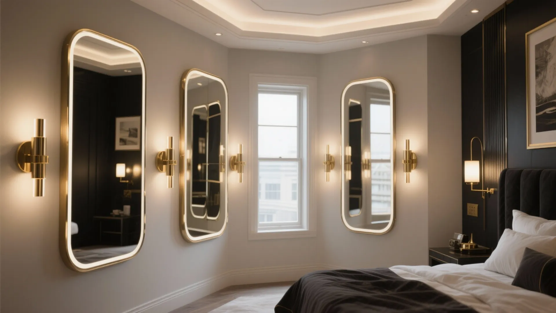 5. Mirrors, Metallics, and Layered Lighting