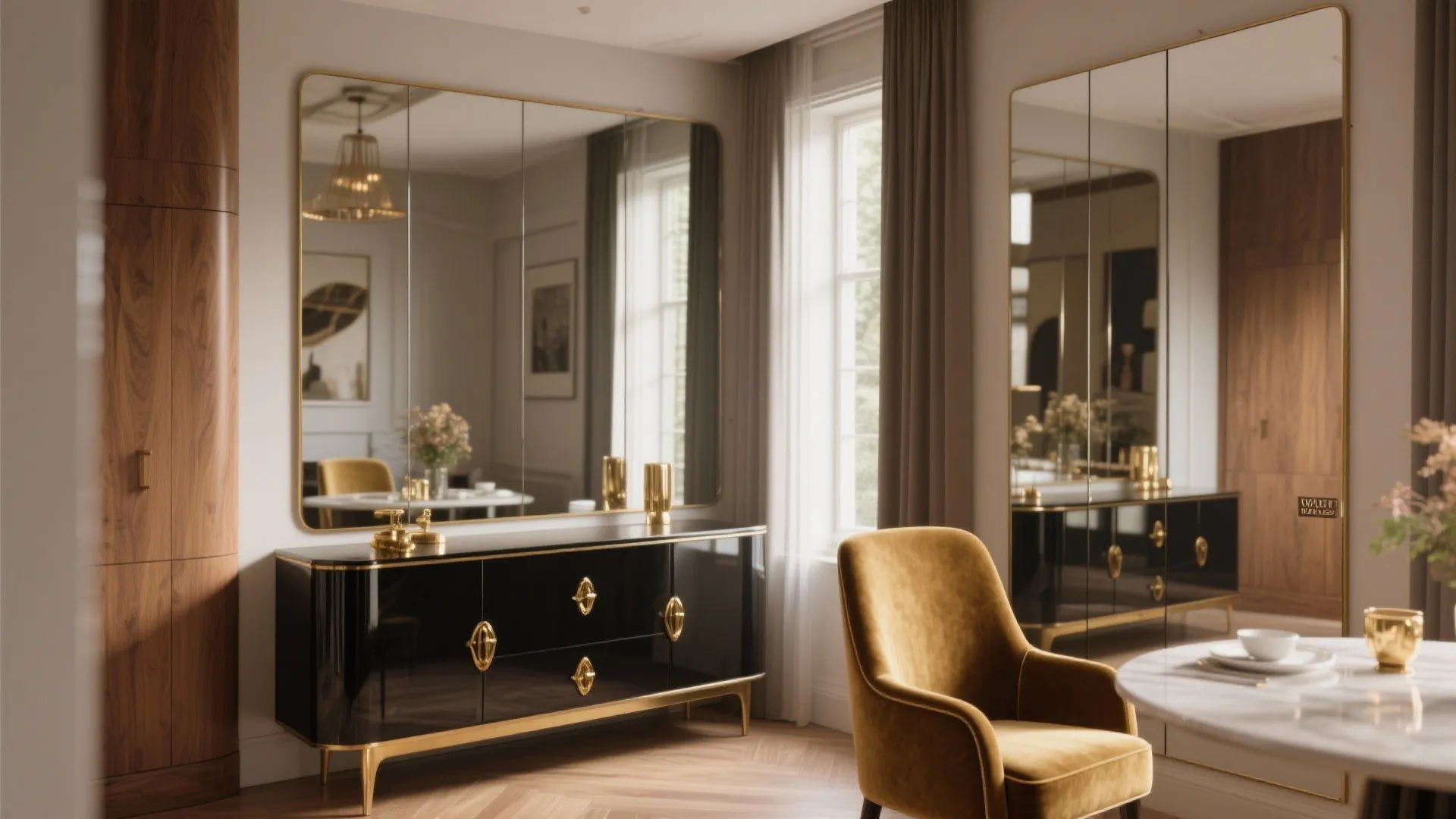 Mirrors, Metallics, and Reflective Surfaces