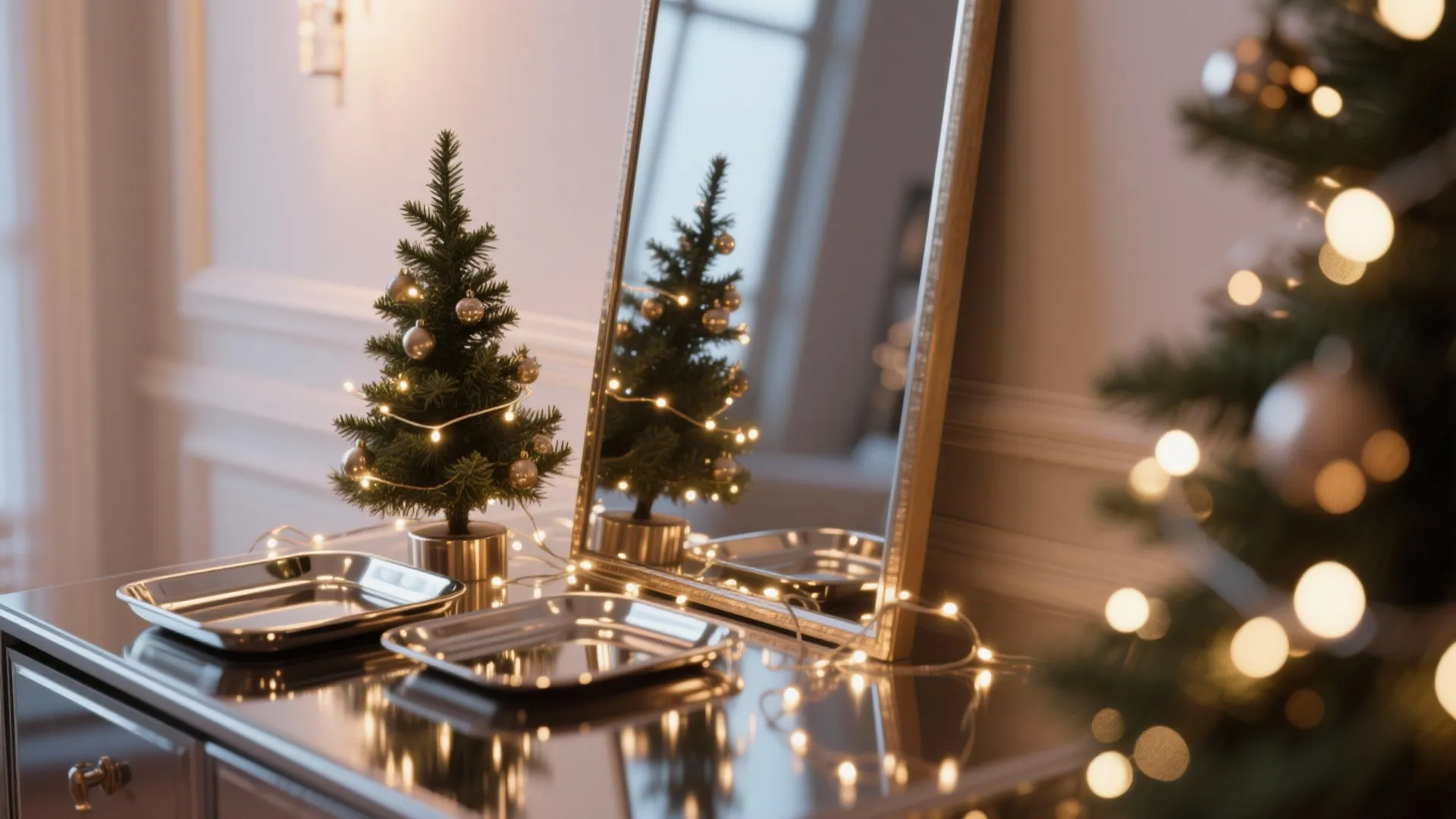 4. Mirrors and Metallics to Multiply Sparkle