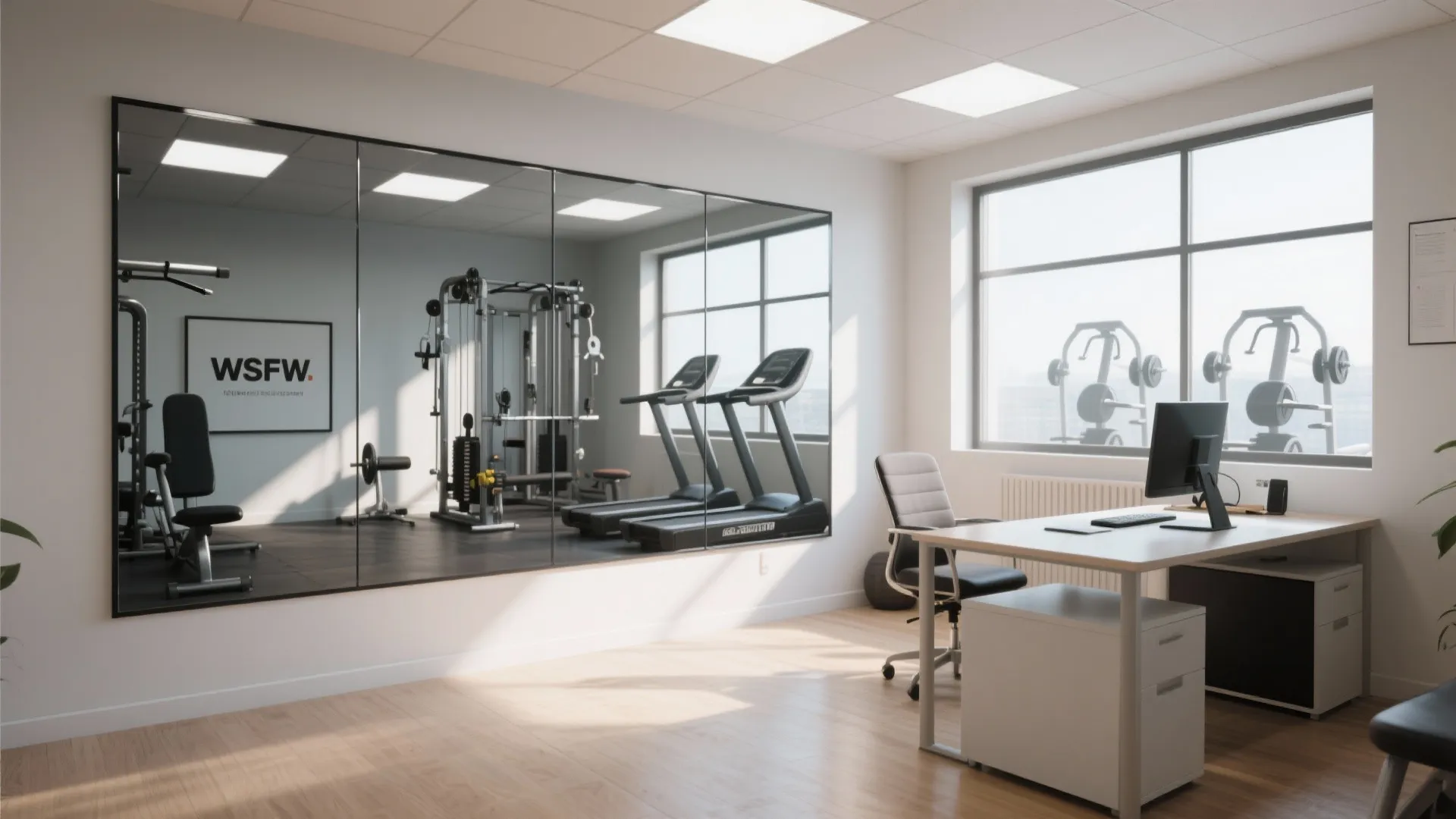 8. Mirrors for Both Zoom Calls and Form Checks