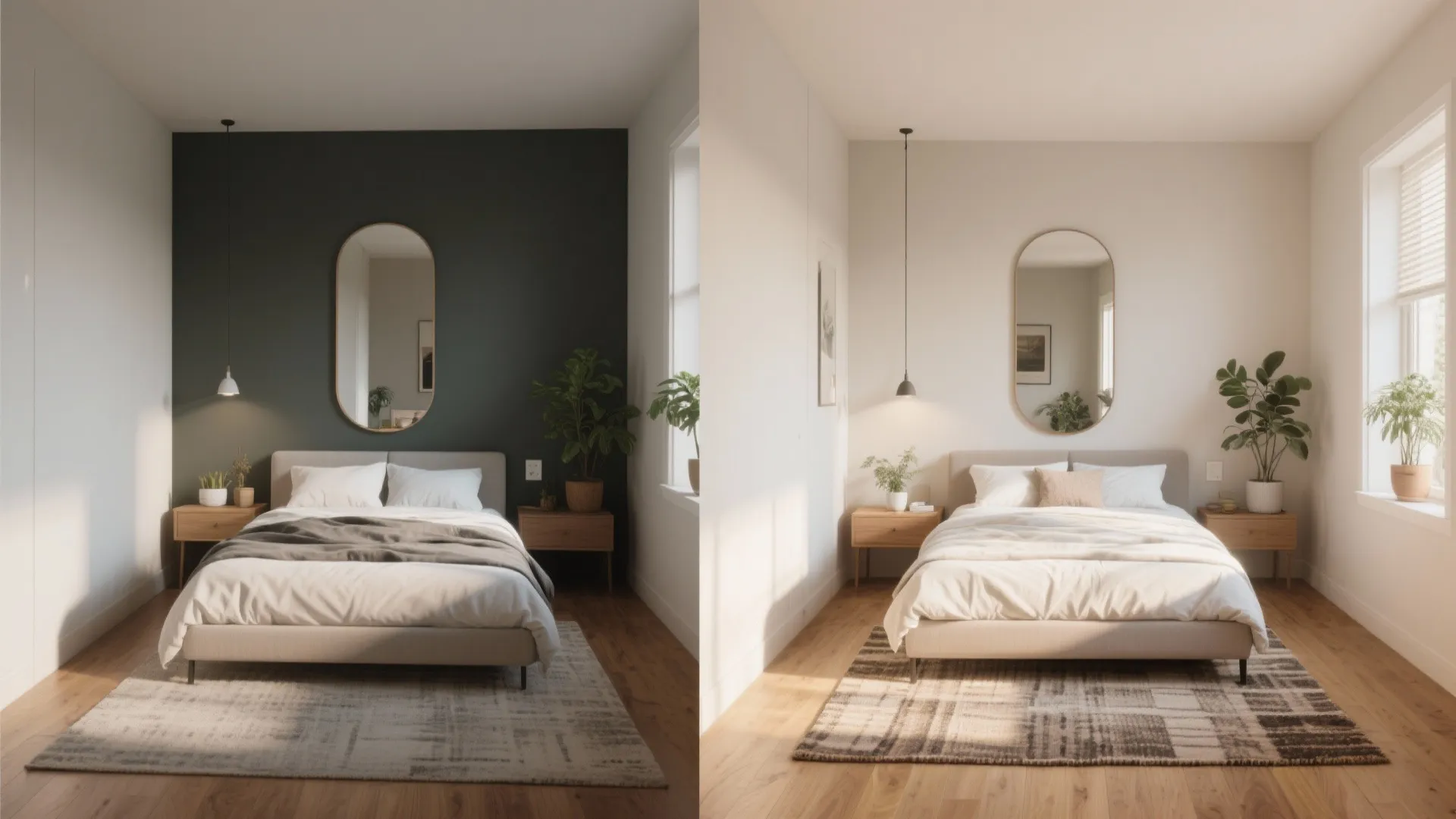 5. Keep the palette simple and use reflections