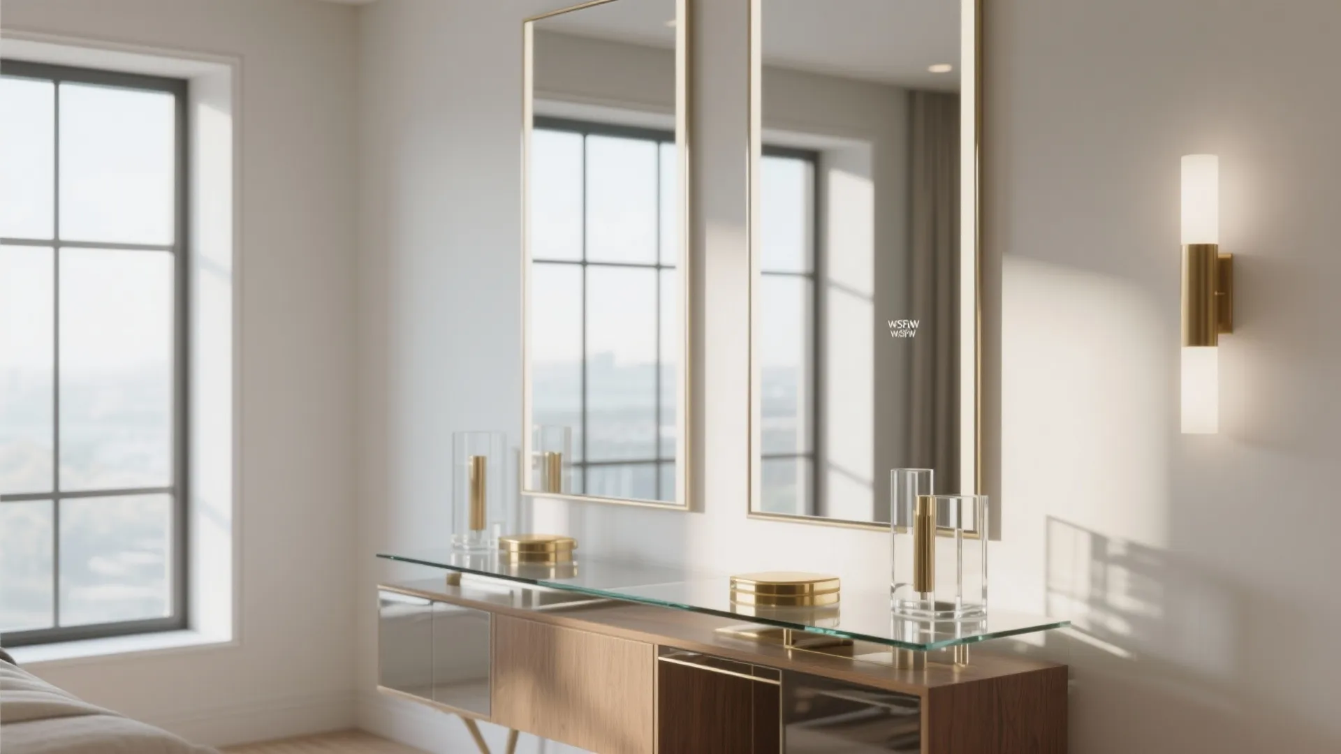 3. Strategic Mirrors and Reflective Surfaces