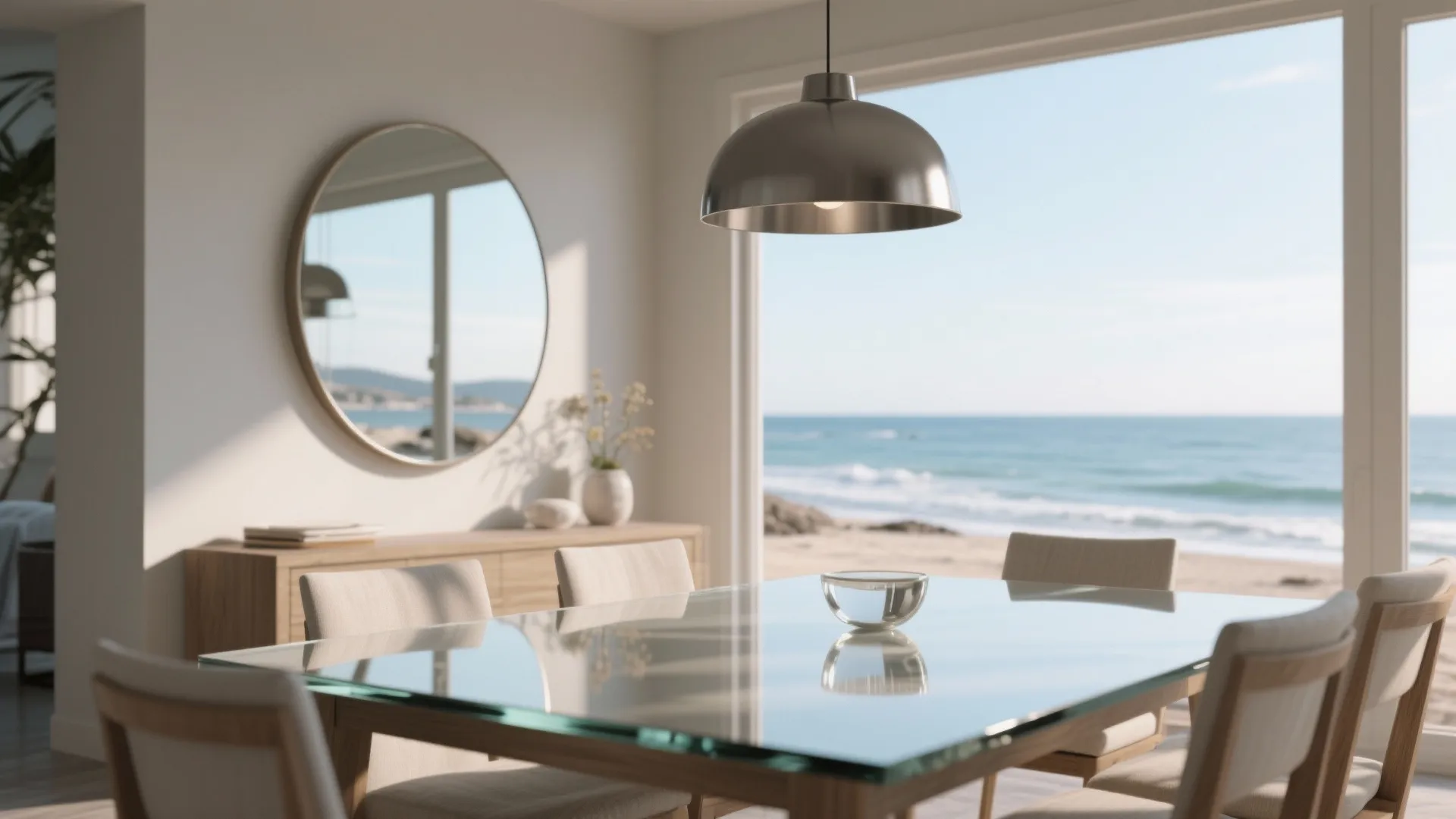 4. Mirrors, Glass, and Reflective Touches