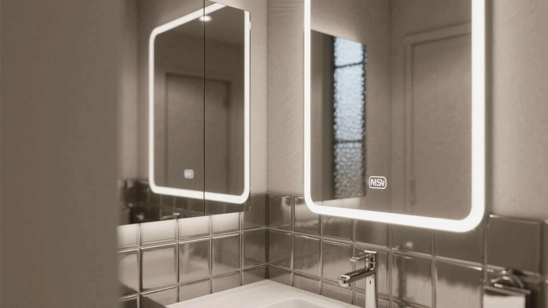 Idea 3: Use mirrors and reflective finishes strategically