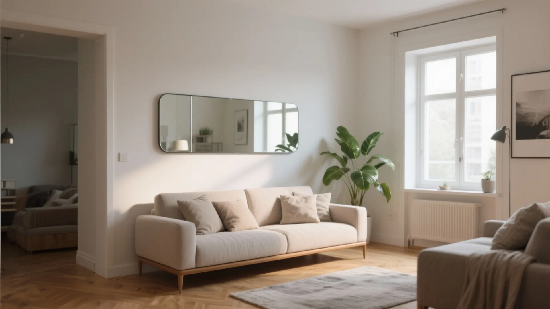 Mirror in Small Living Room: 5 Ideas: Practical mirror placement and styling tips to visually expand tight living rooms