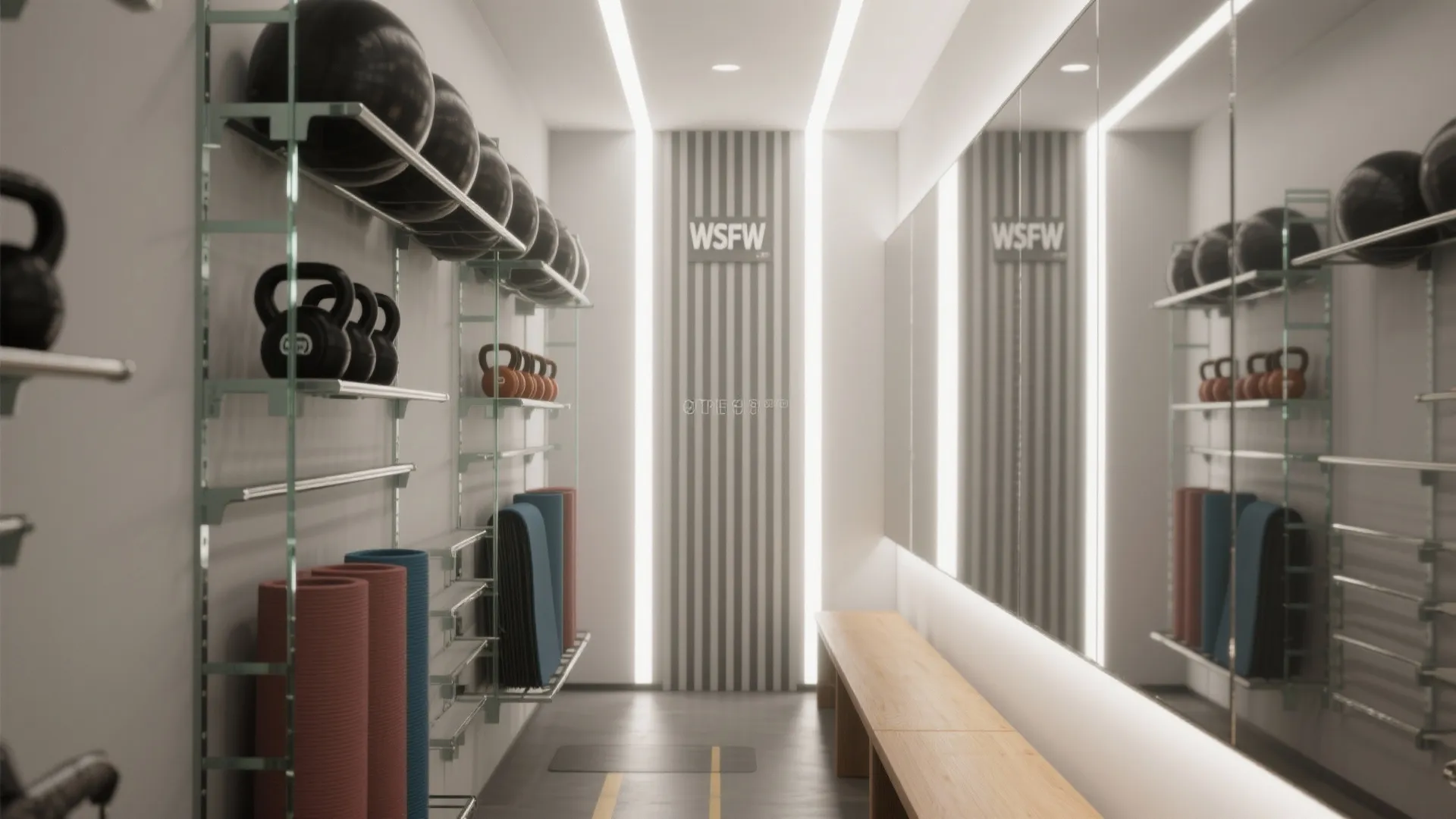 4. Mirrors, vertical storage and visual lengthening