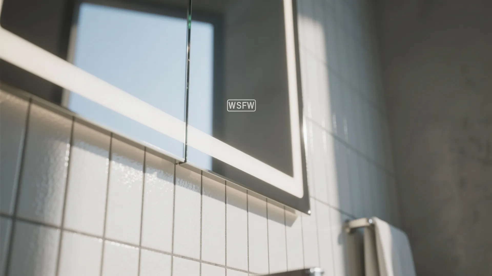 4. Use mirrors and vertical finishes to amplify space