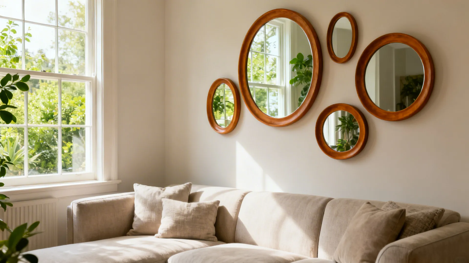 4. Mirrors as Wall Pictures
