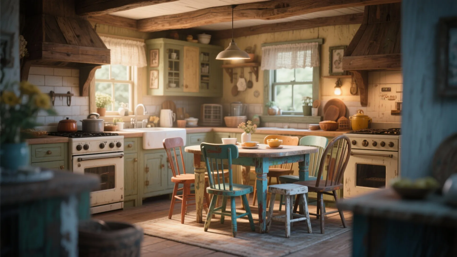 3. Mixed & Matched Seating