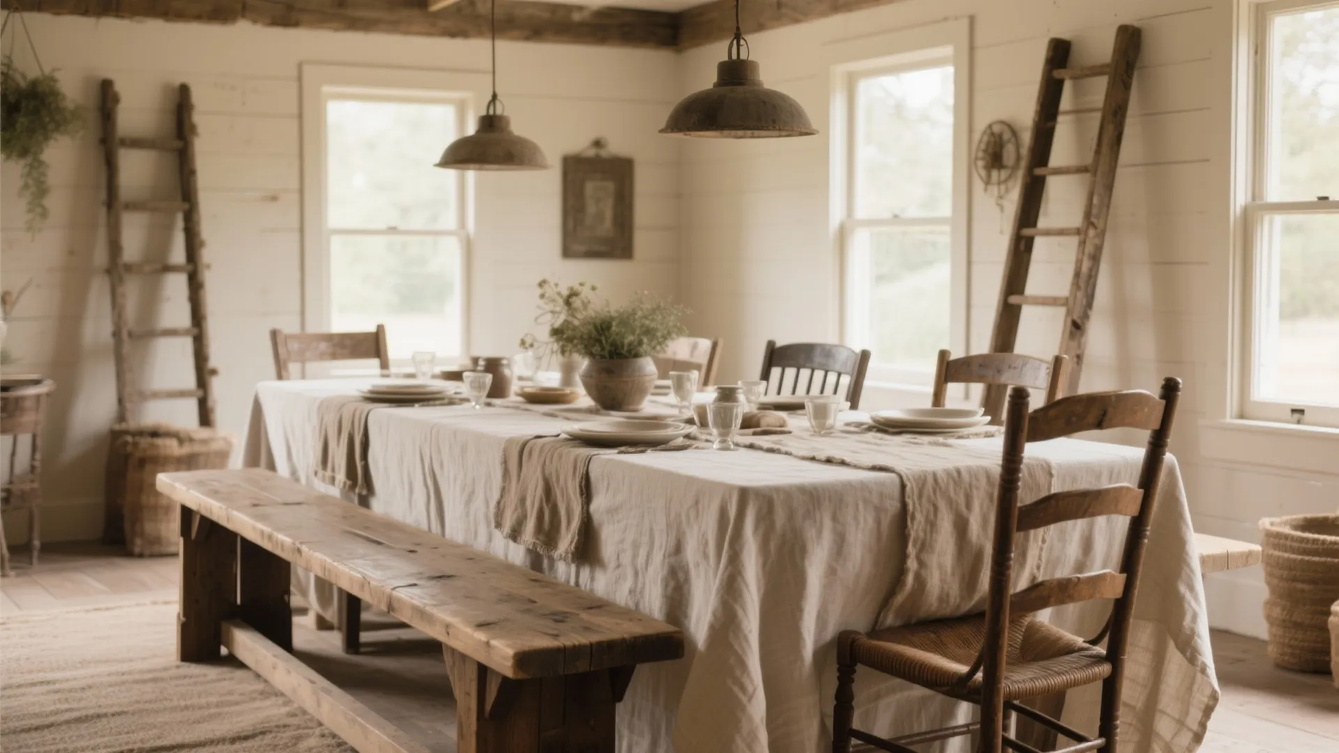 2. Mismatched Seating