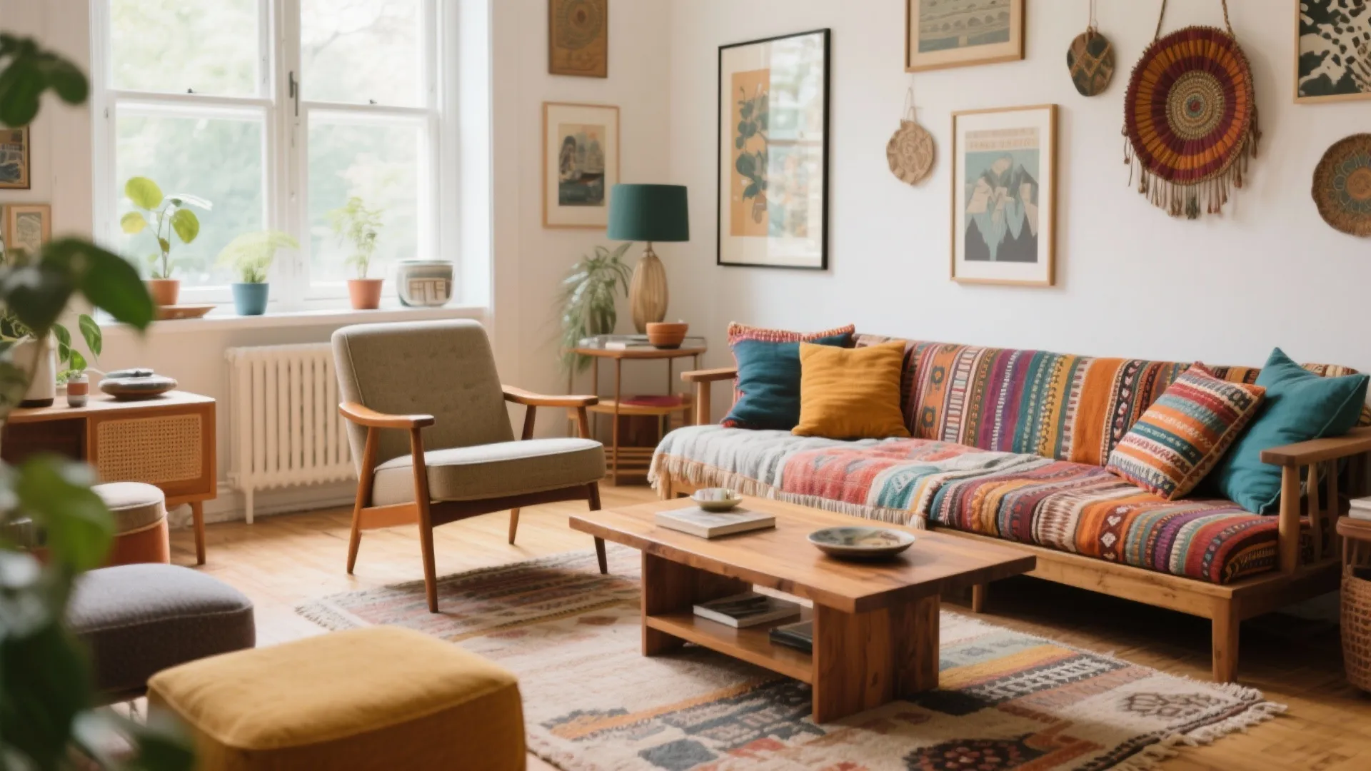 2. Mismatched Seating