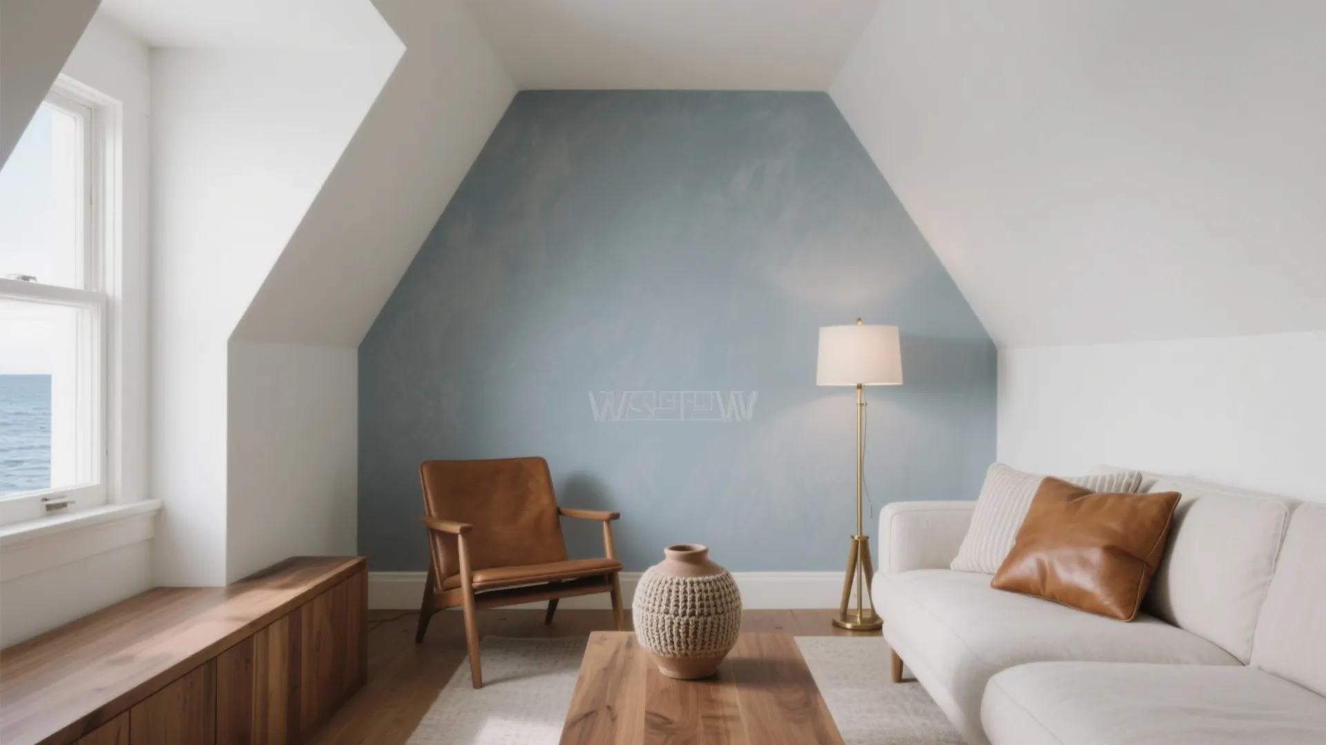 Misty Blue-Gray for Gentle Depth