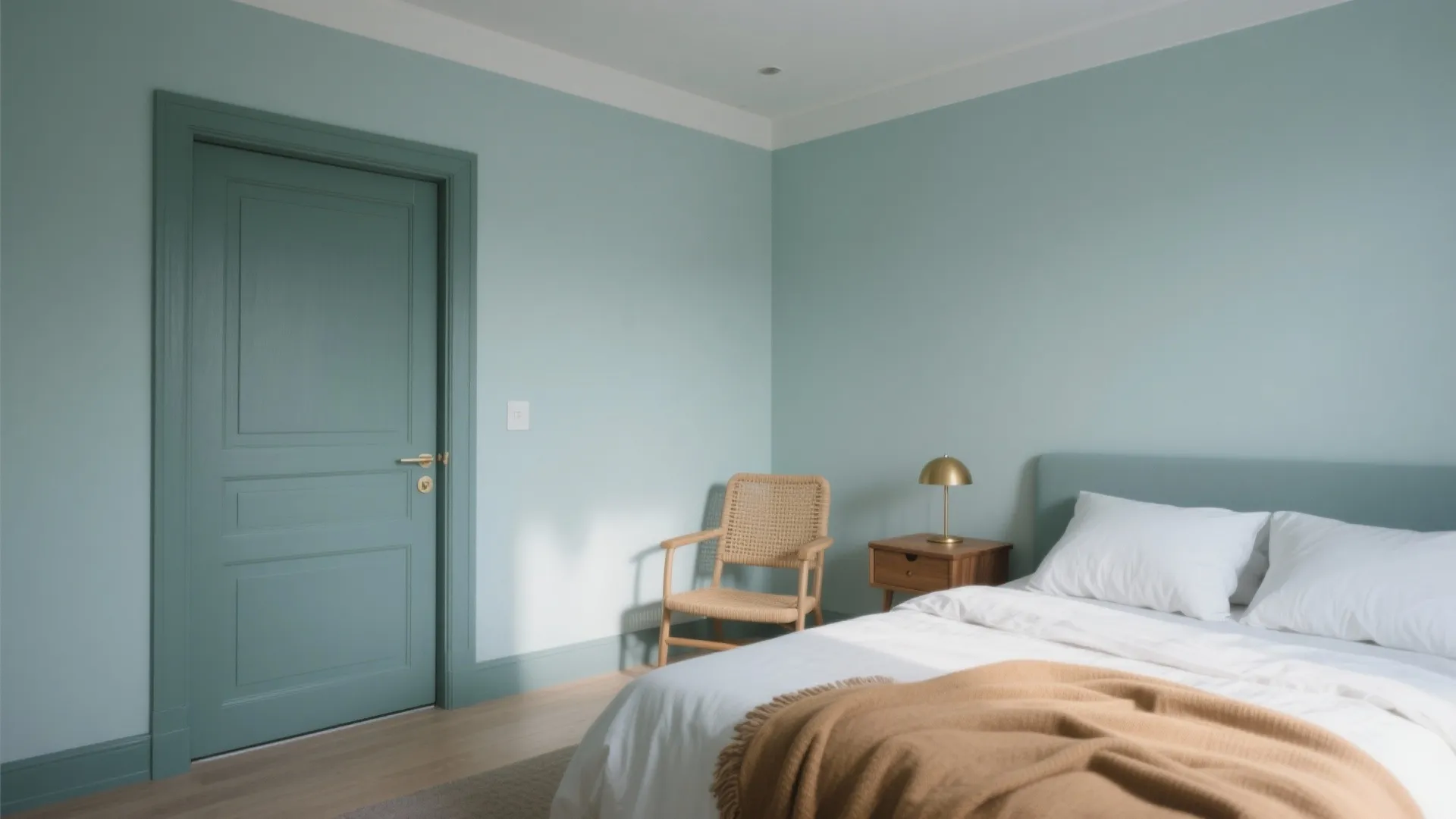 2) Misty Blue-Green (Low-Saturation)