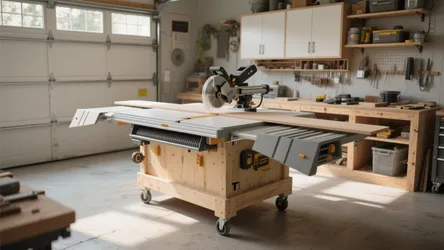 Miter Saw Table DIY: 5 Smart Ideas