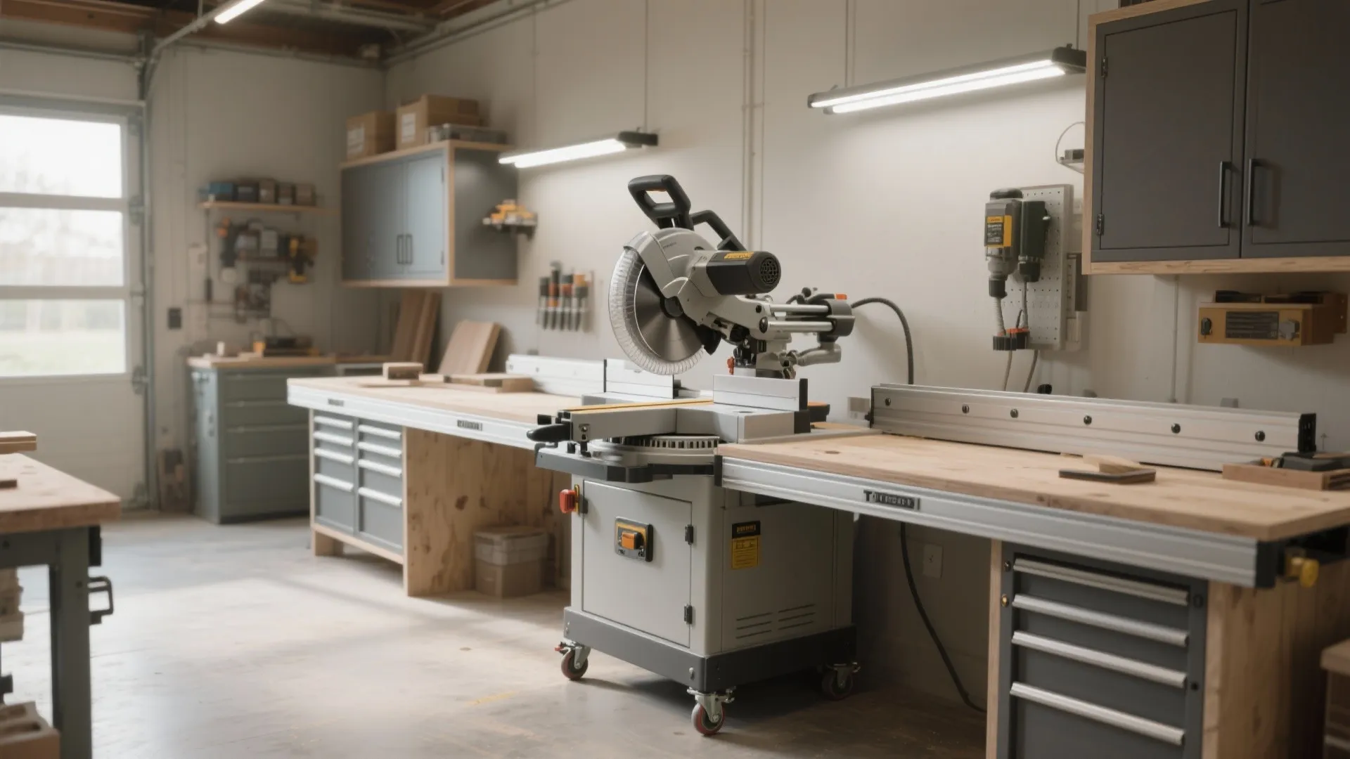 Miter Saw Tables DIY: Build the Ultimate Workspace: 1 Minute to Create a Custom Miter Saw Table Setup