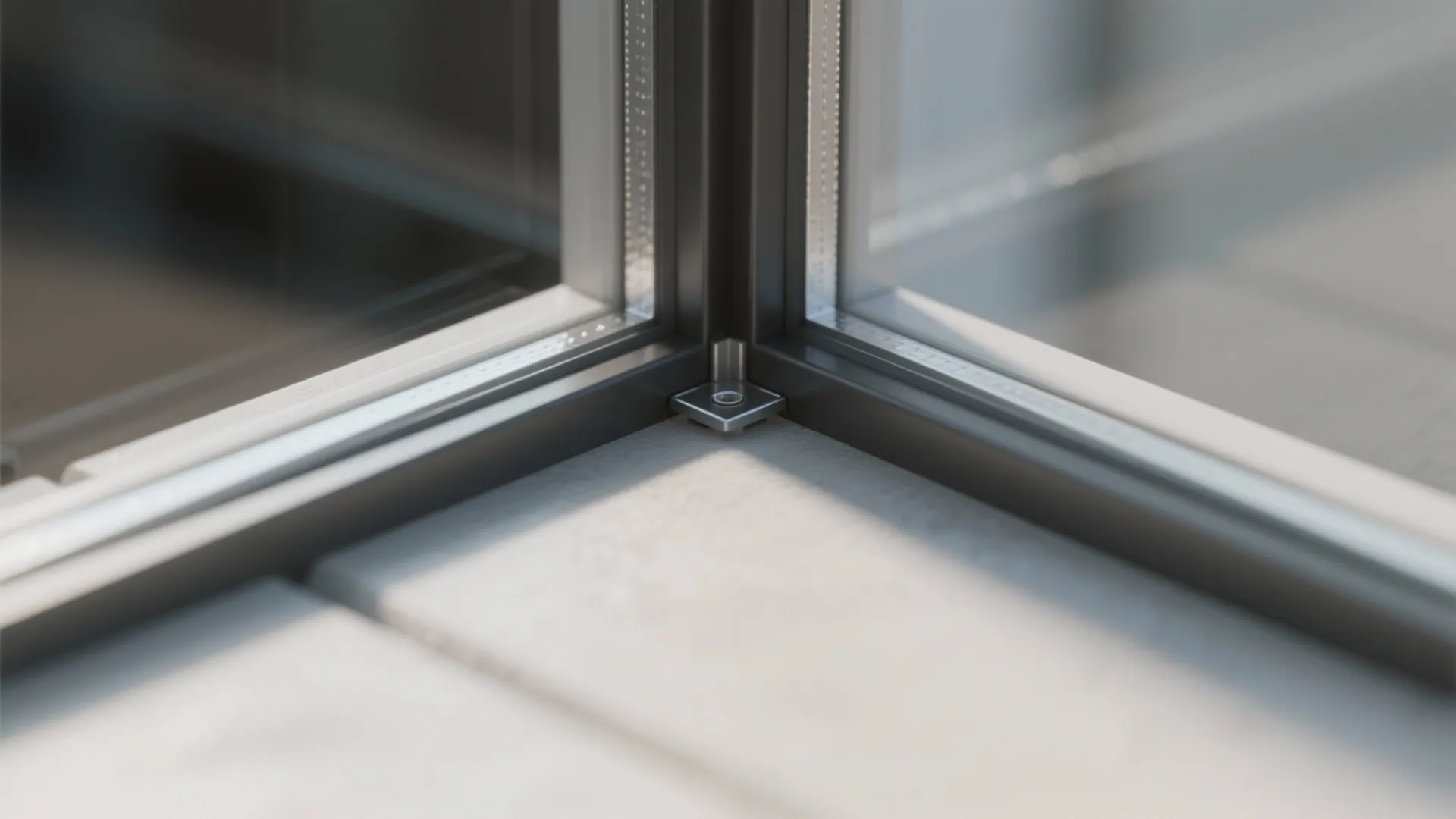 Frameless corner glazing that dissolves boundaries