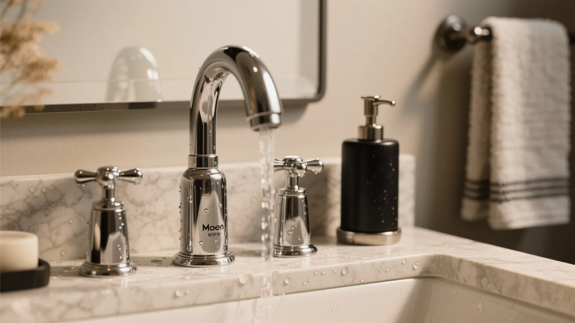 2. Mix finishes to add depth