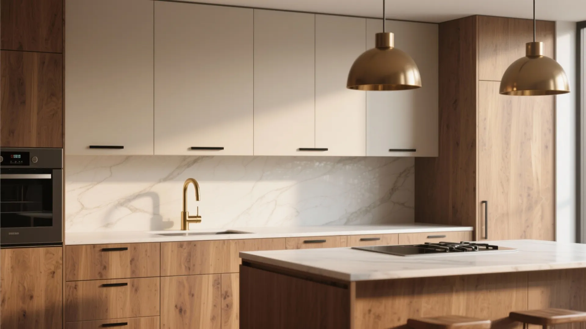 2. Mix finishes sparingly