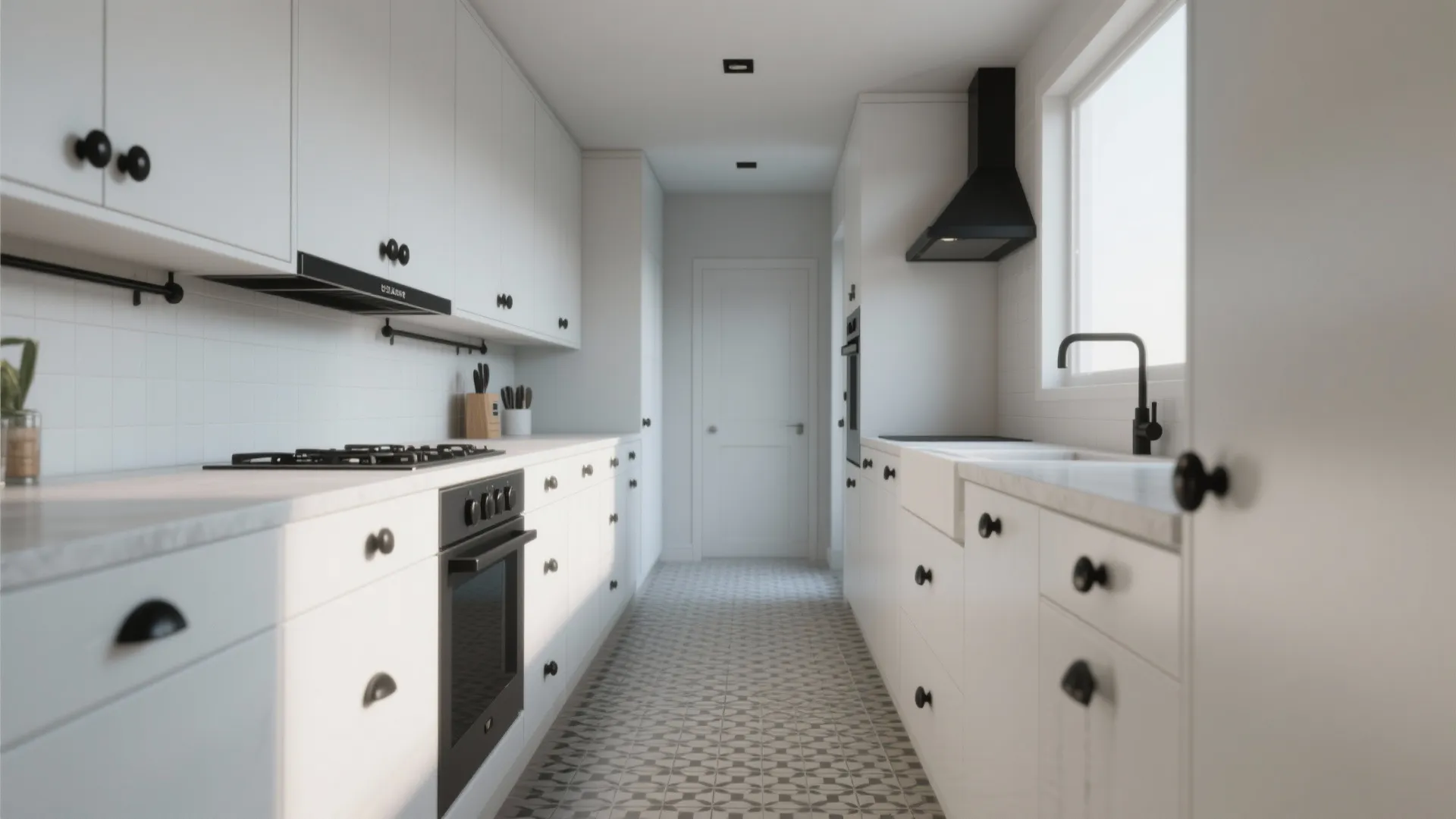 2. Mix knobs and pulls for rhythm