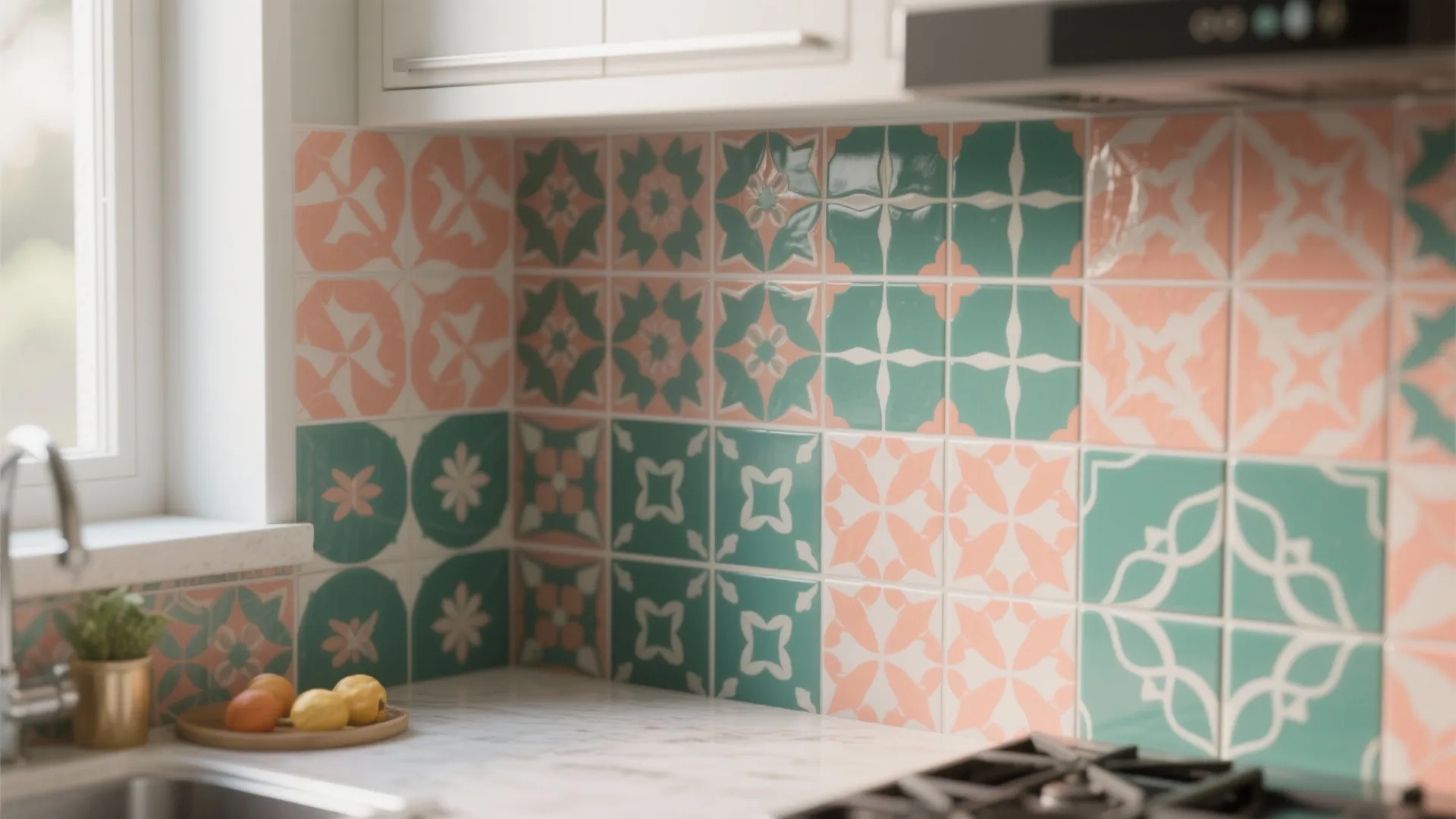 Tip 2: Mix-and-Match Backsplash
