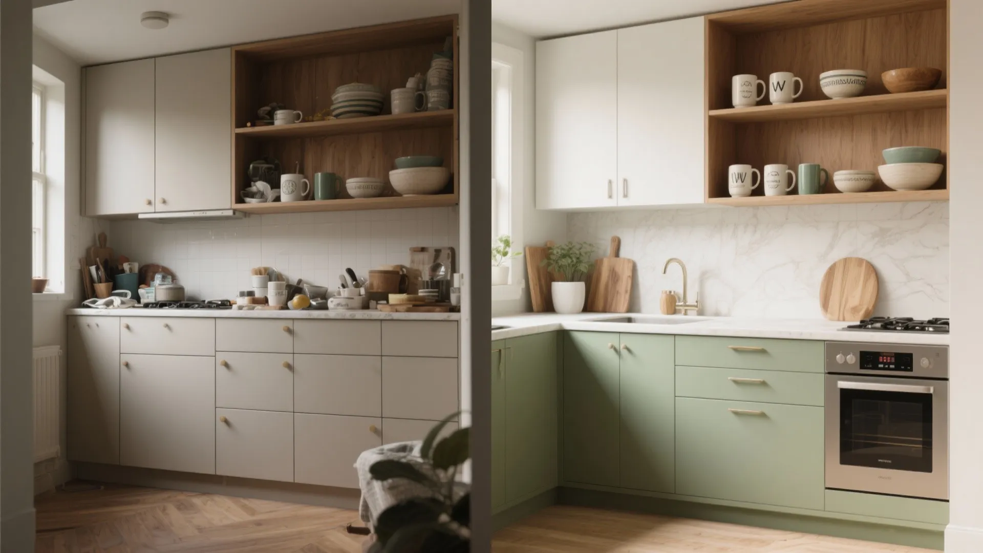 5. Mix-and-Match: Partial Doors + Open Sections