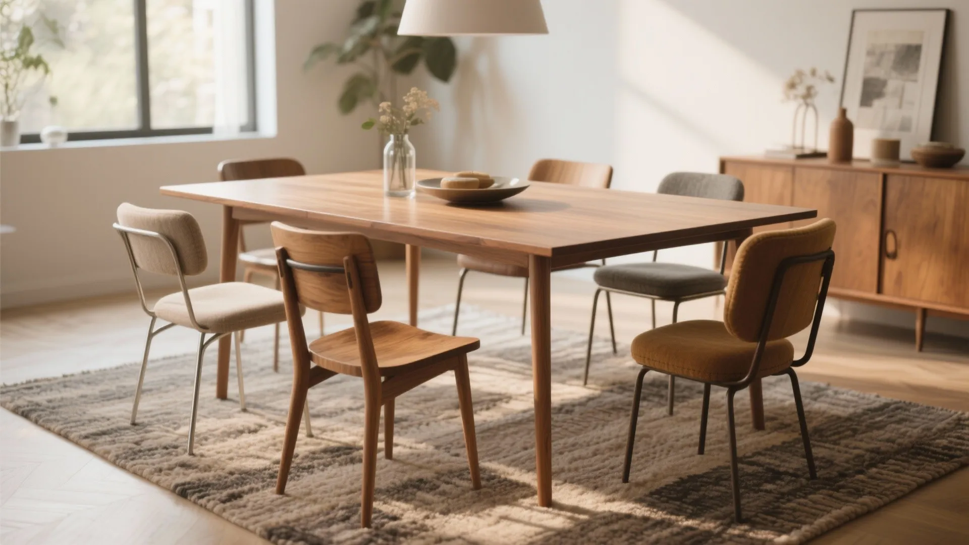 4. Mix-and-Match Chairs