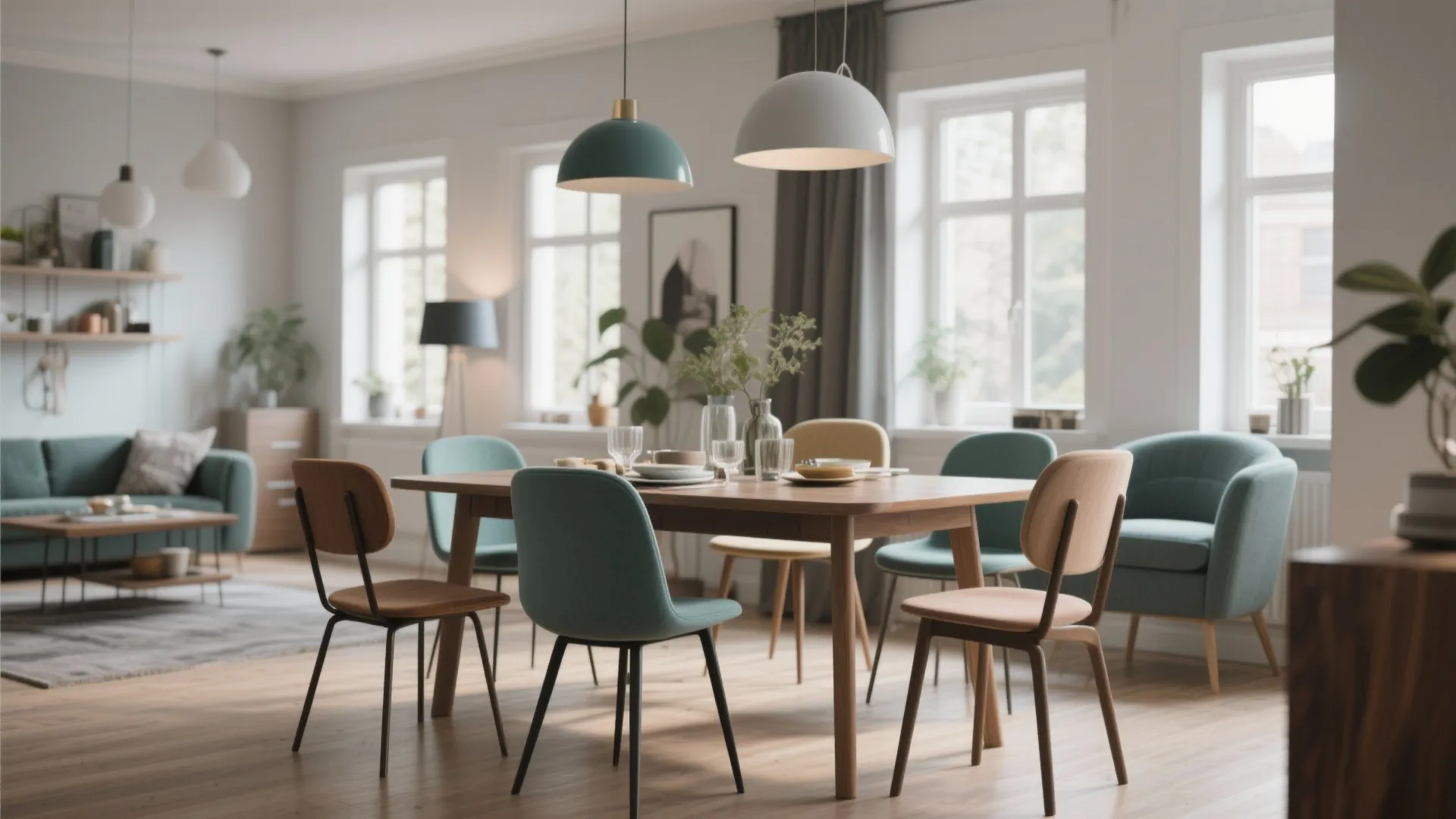 5. Mix-and-Match Chairs