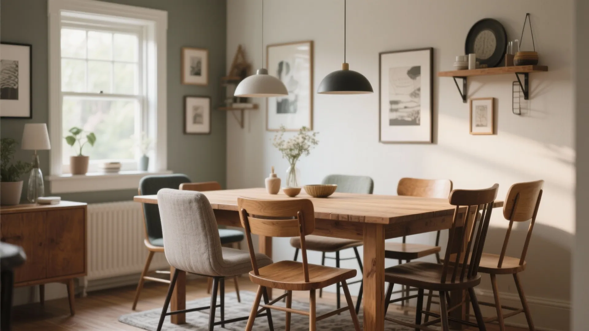 1. Mix and Match Chairs