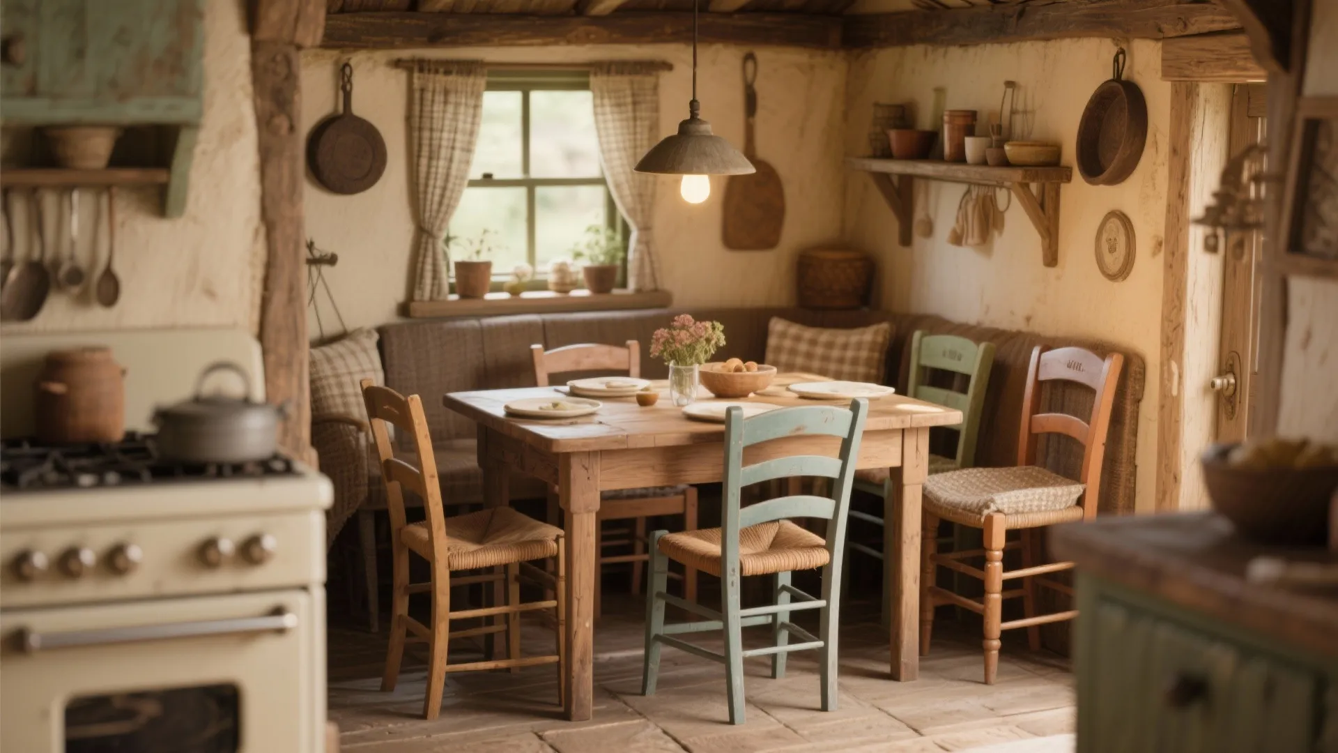 7. Mix-and-Match Chairs