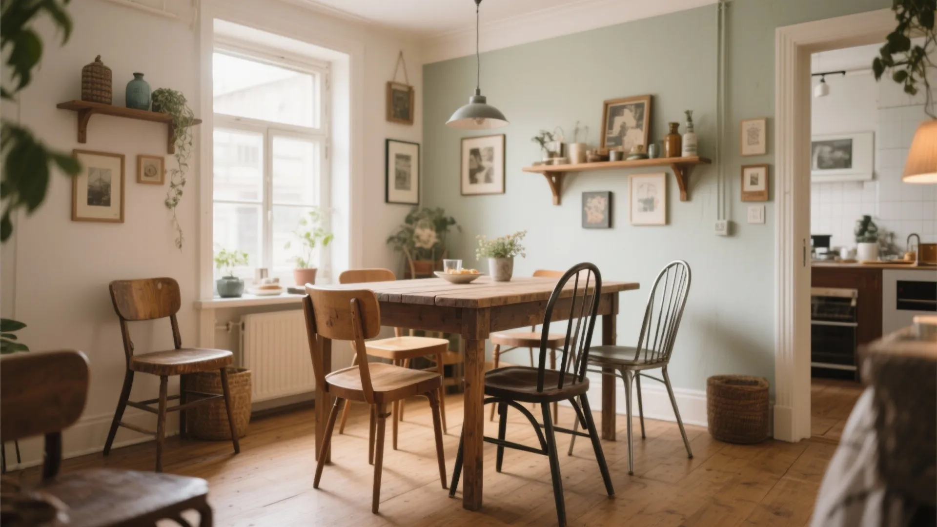 3. Mix-and-Match Chairs