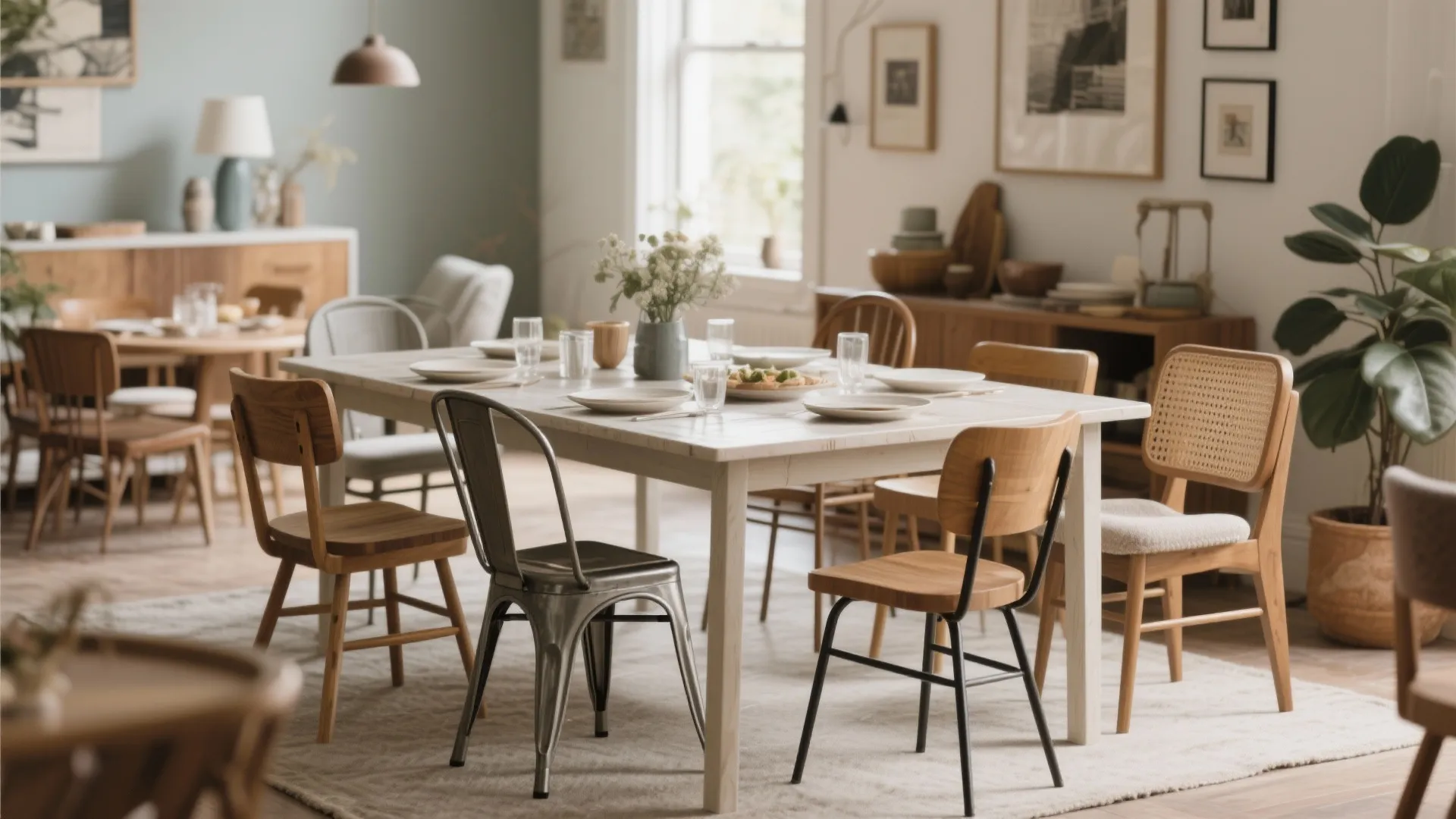 6. Mix-and-Match Chairs