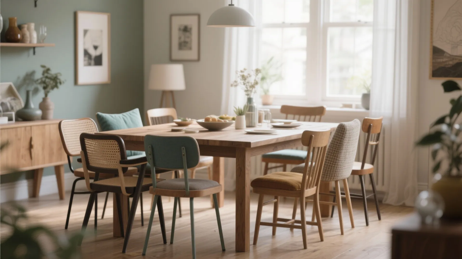 3. Mix-and-match seating