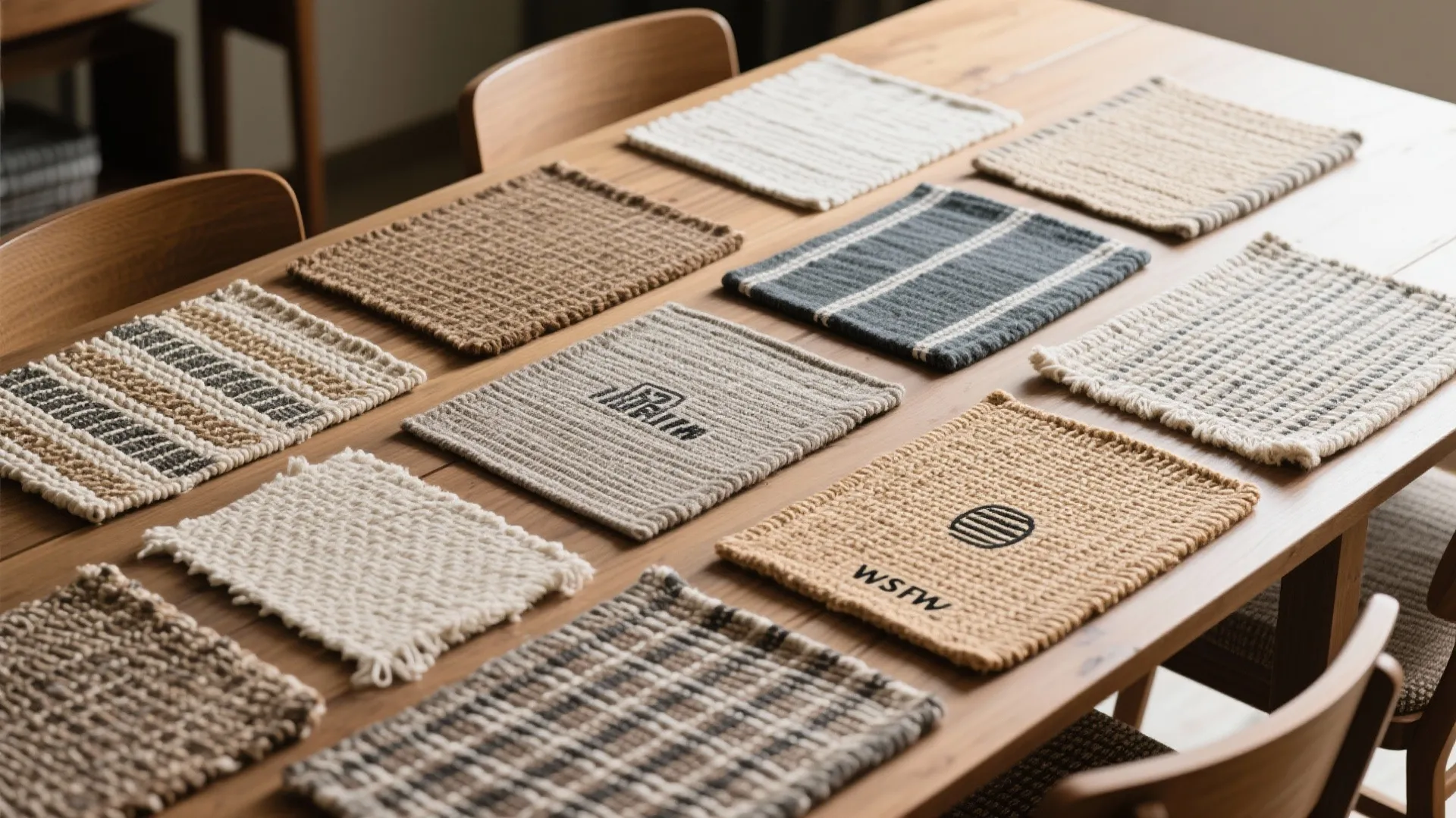 7. Mix-and-Match Placemats