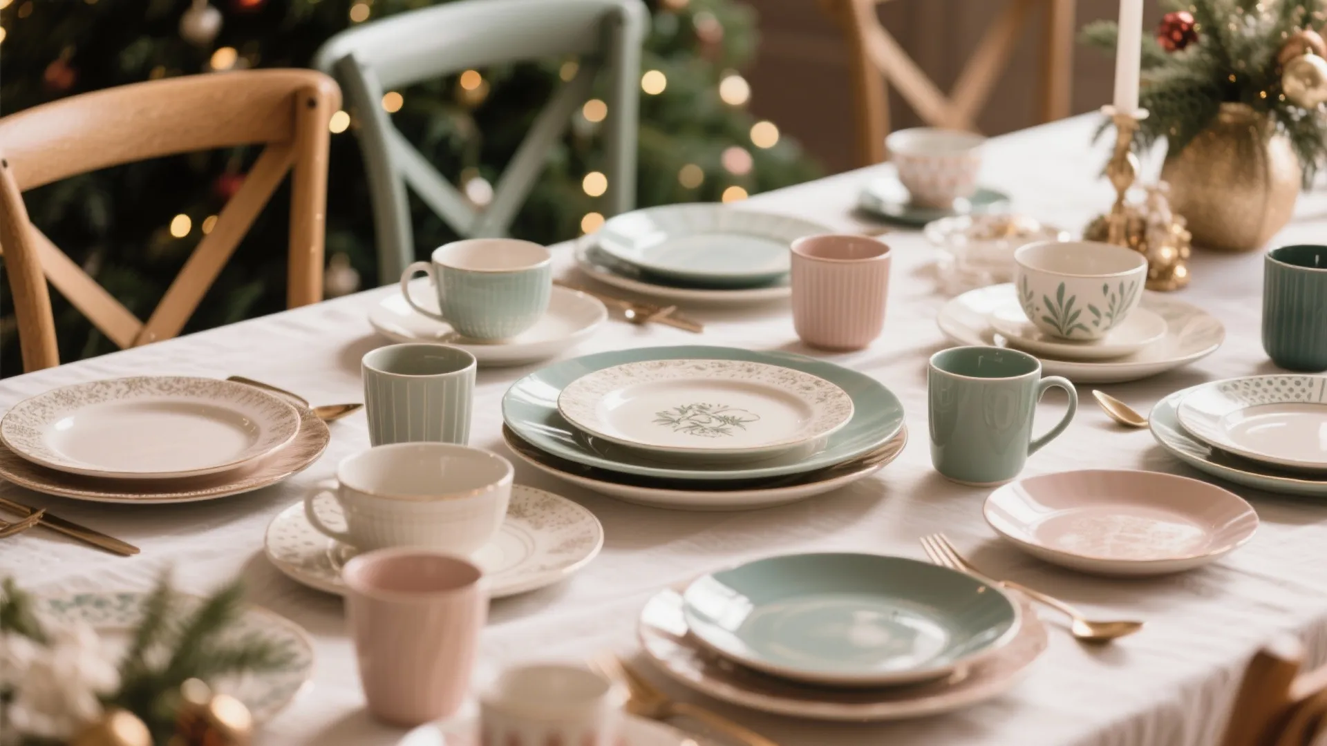 3. Mix-and-Match Tableware