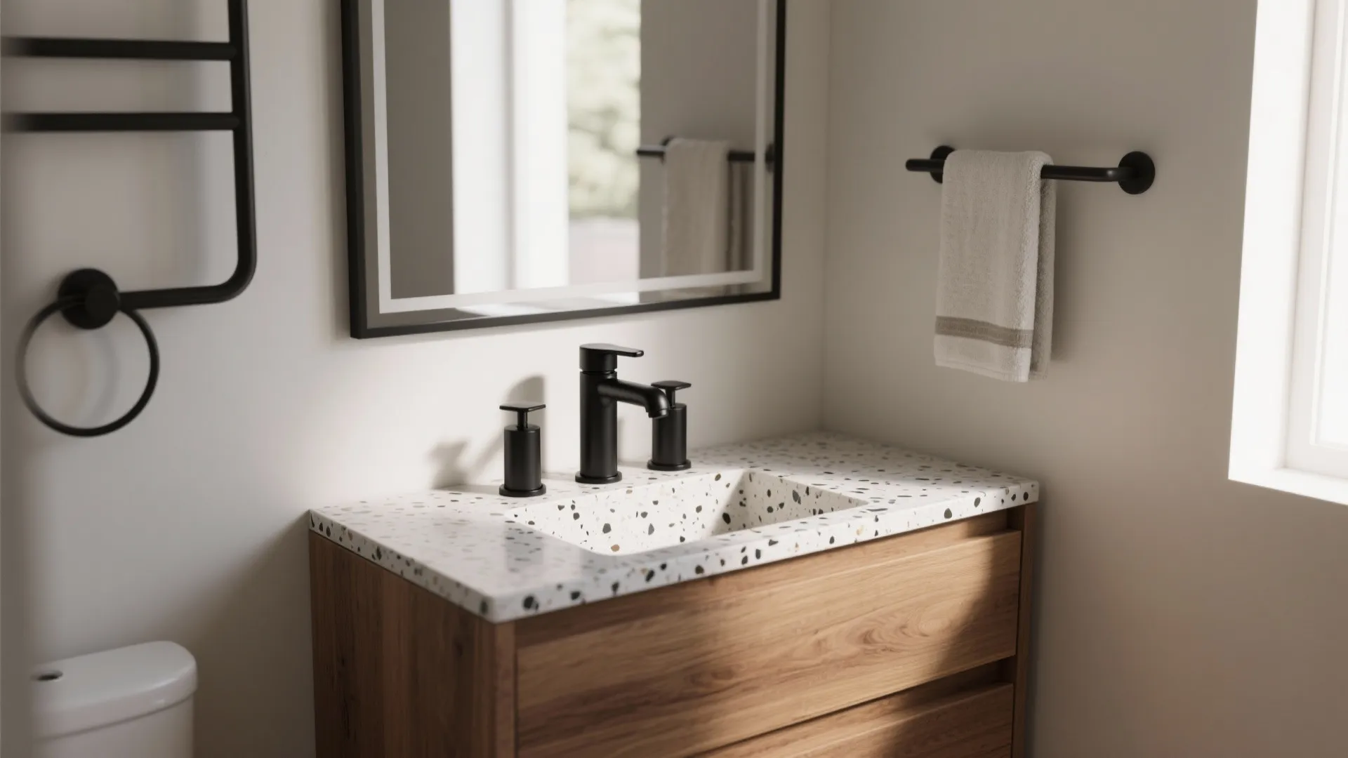 2. Mix materials for contrast