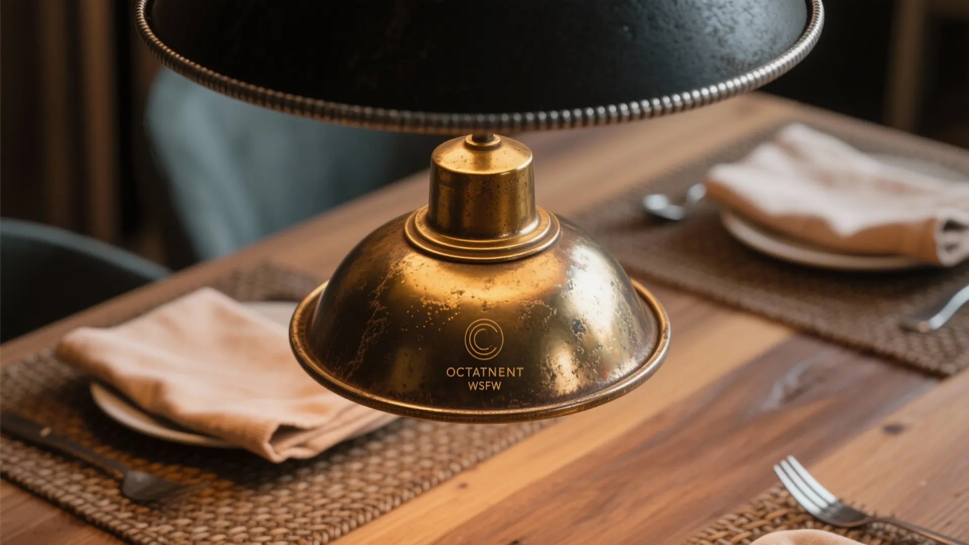 4. Mix metallics and finishes for warmth