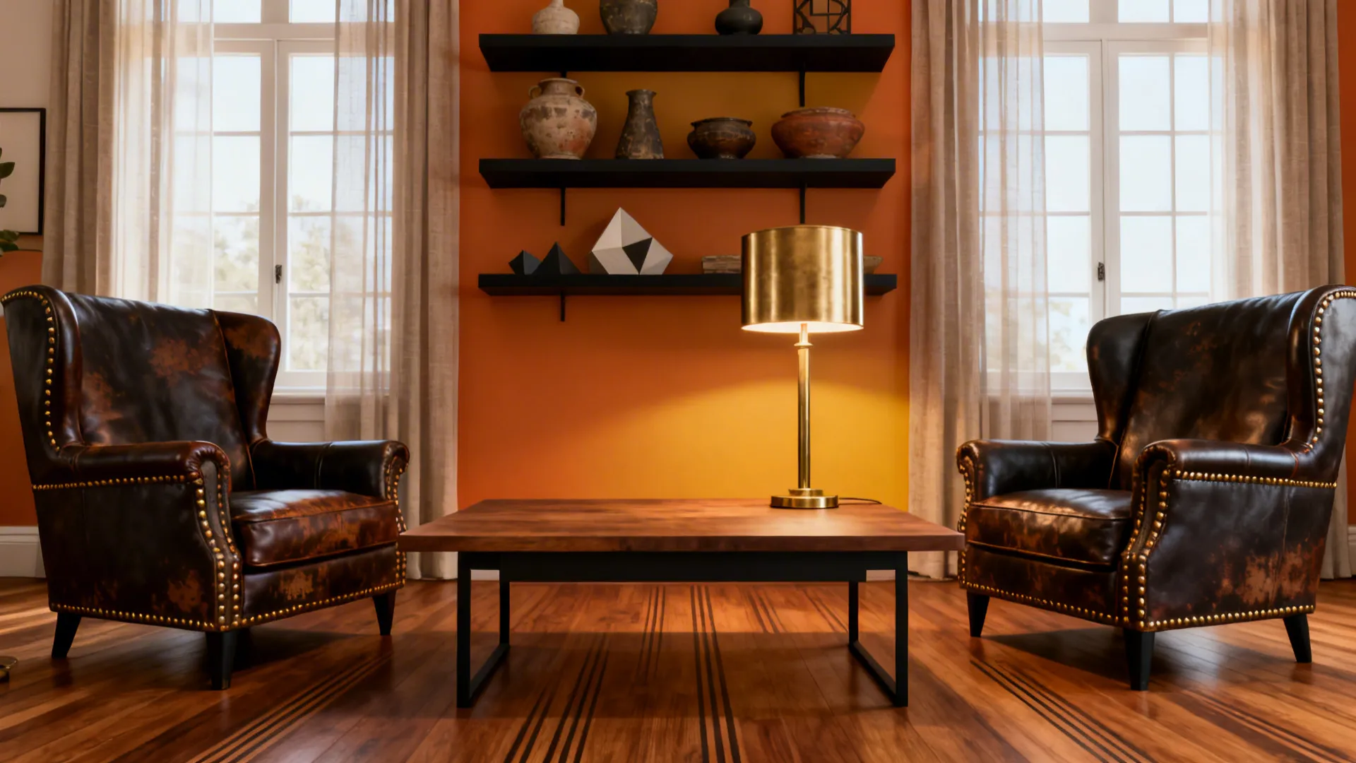 2. Mix Metals and Warm Woods