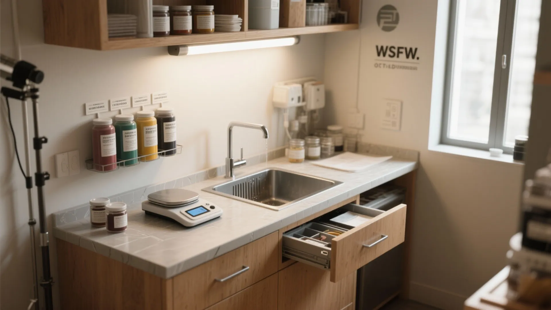 1. Compact workflow station