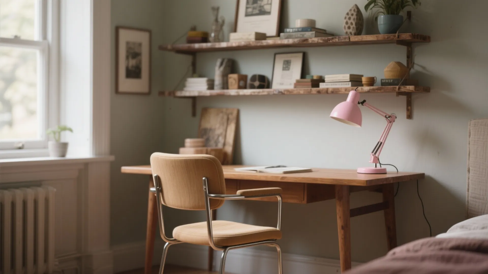 5: Mix styles — modern lines with vintage finds